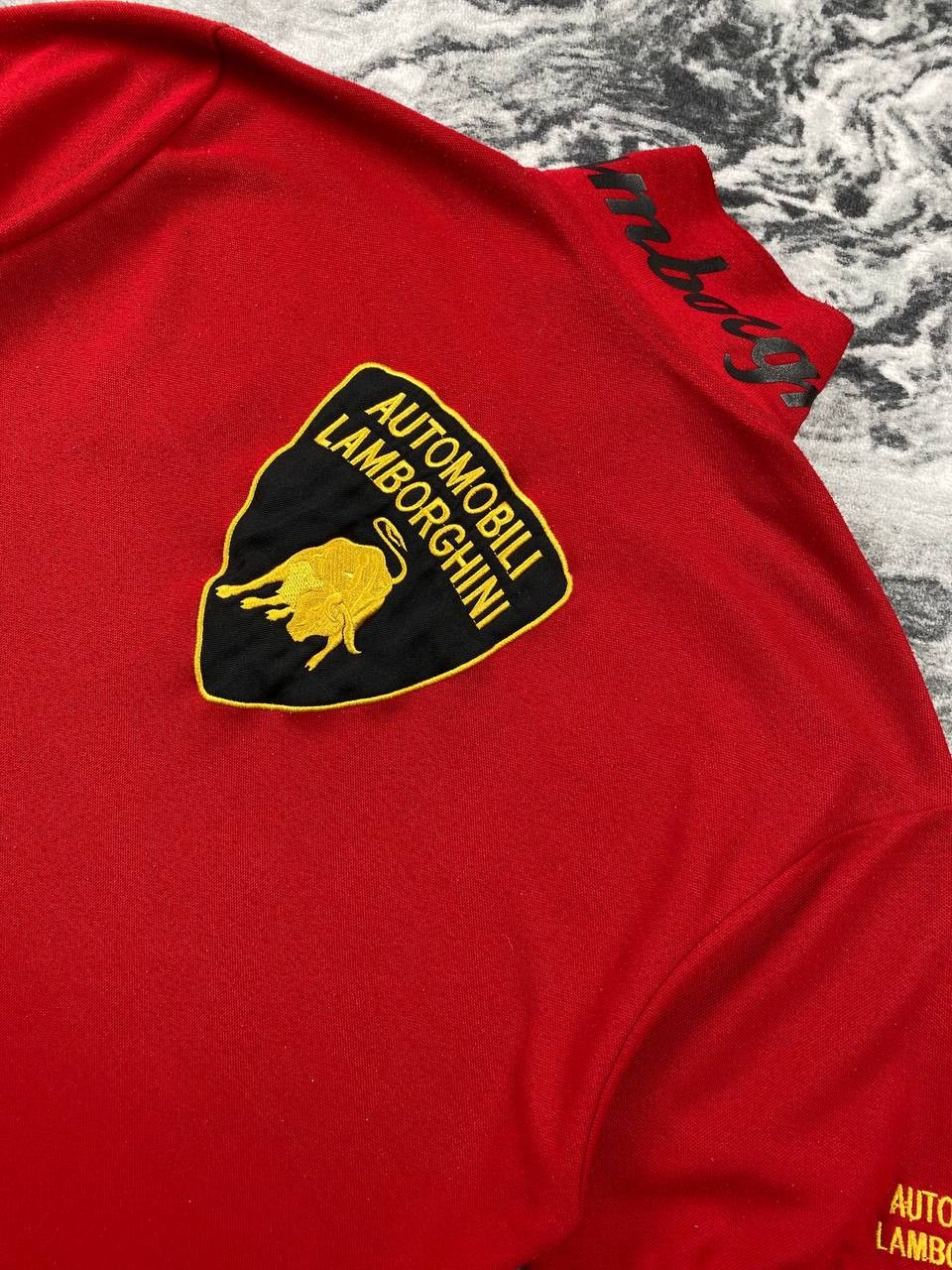 Lamborghini Automobili Lamborghini Big Logo Polo Shirt Size US XL / EU 56 / 4 - 2 Thumbnail