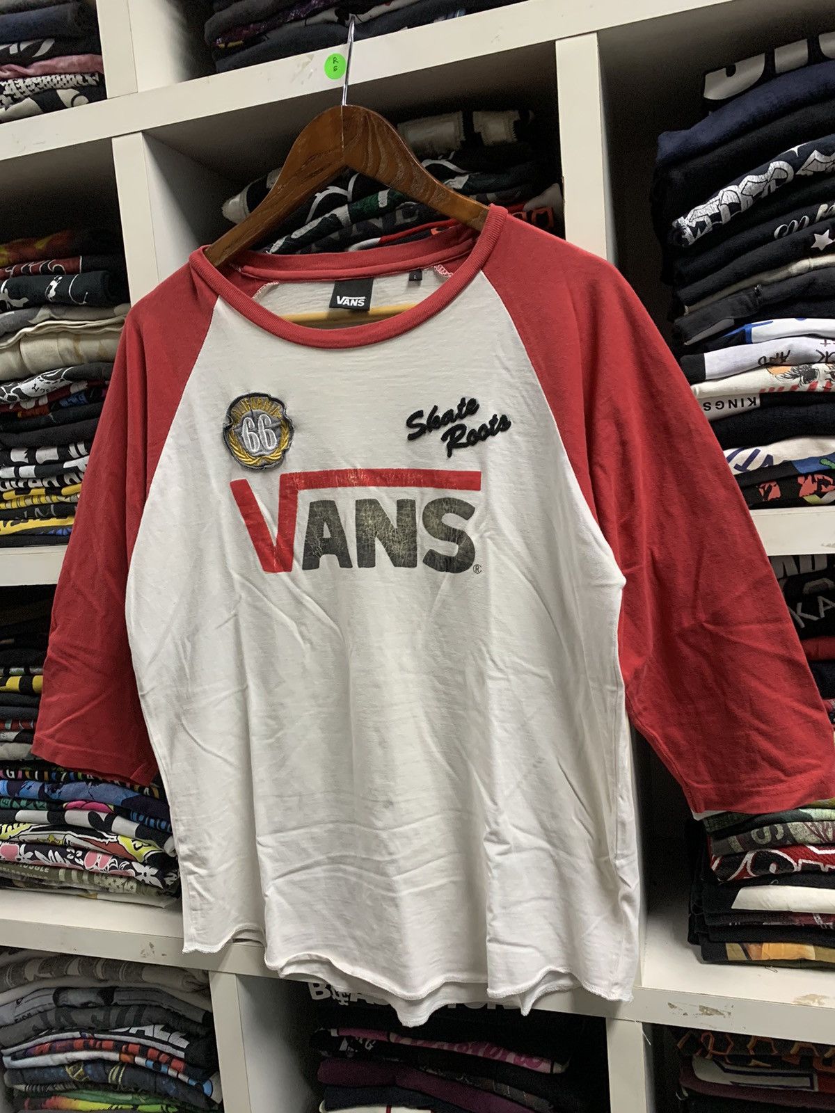 Vans × Vintage Vans big logo shirt Size US L / EU 52-54 / 3 - 6 Thumbnail