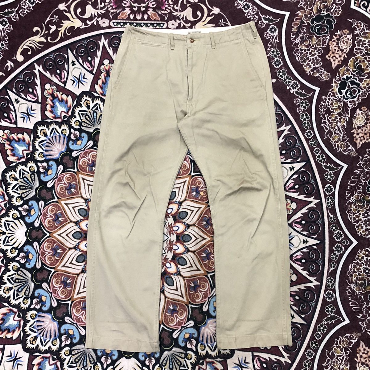 Buzz Rickson's Buzz Rickson Casual Wide Stright Army Pants Size US 33 - 1 Thumbnail