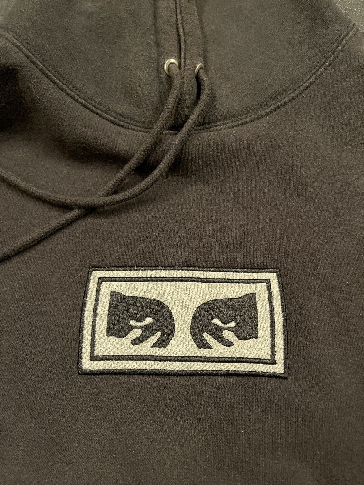 Obey Obey Black Logo Hoodie Size US M / EU 48-50 / 2 - 4 Thumbnail