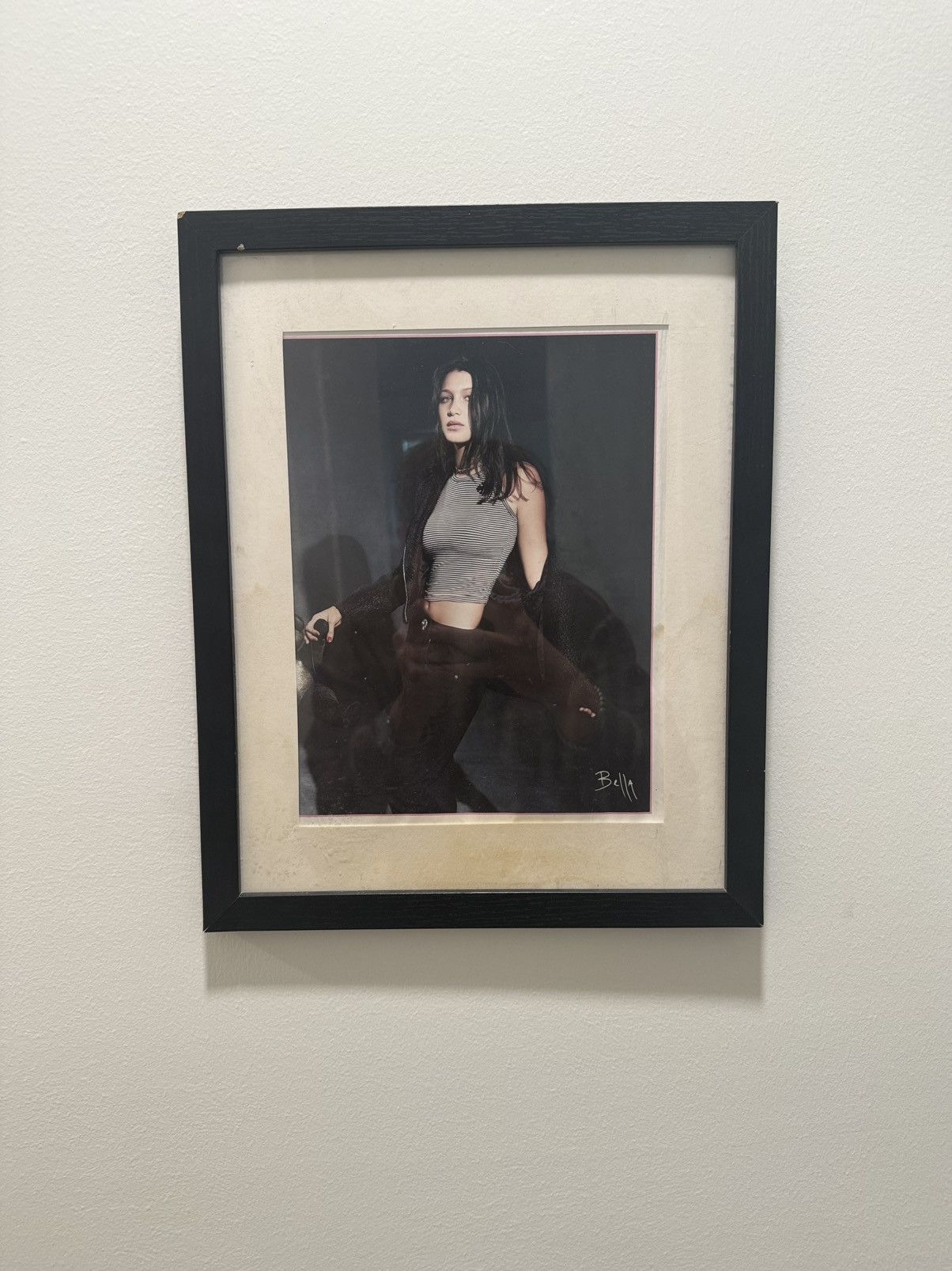 Chrome Hearts CHROME HEARTS FRAMED BELLA HADID POSTER Size ONE SIZE - 1 Thumbnail