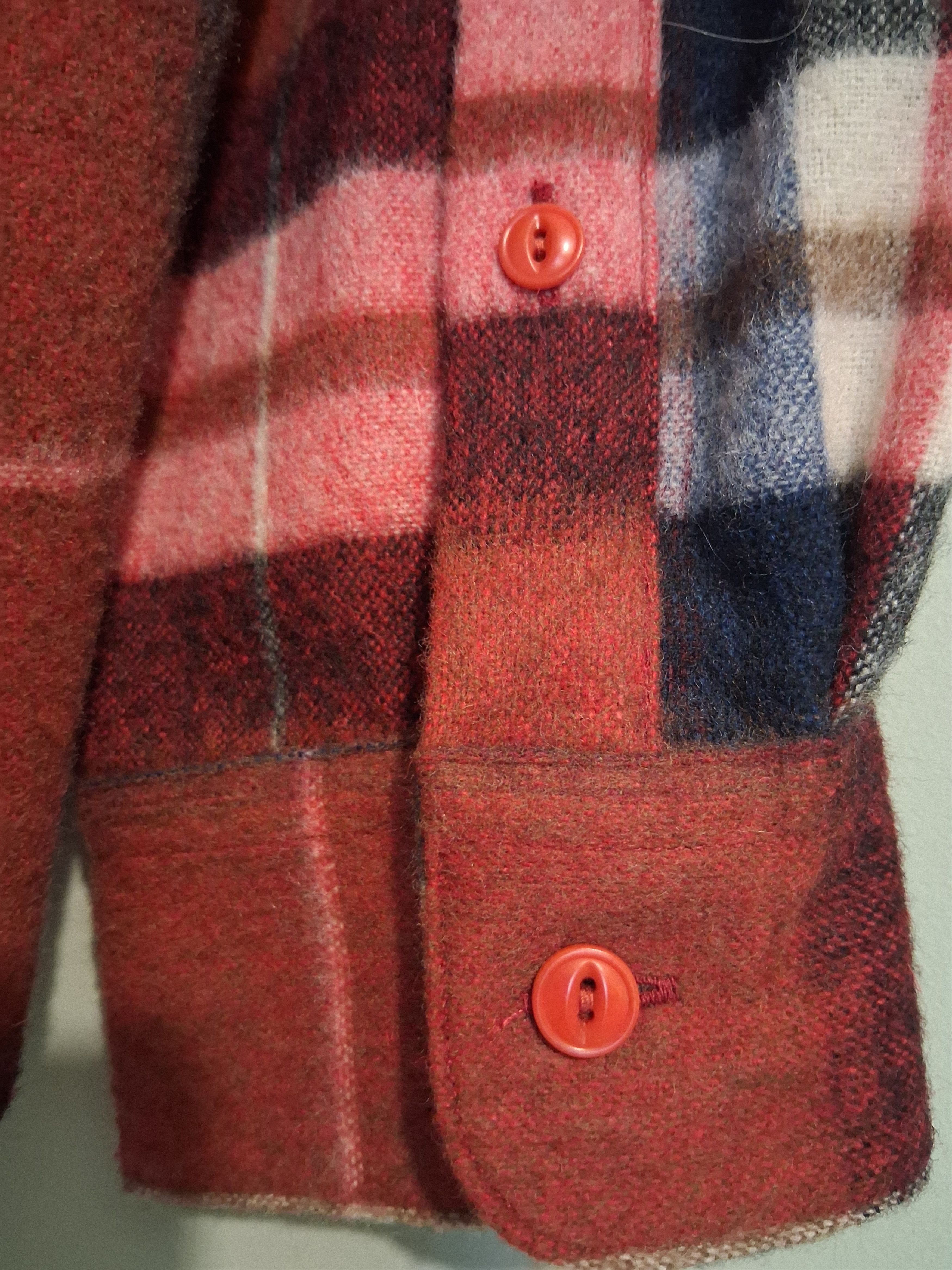 YMC Curtis Wool Check Shirt Red Size US S / EU 44-46 / 1 - 5 Thumbnail