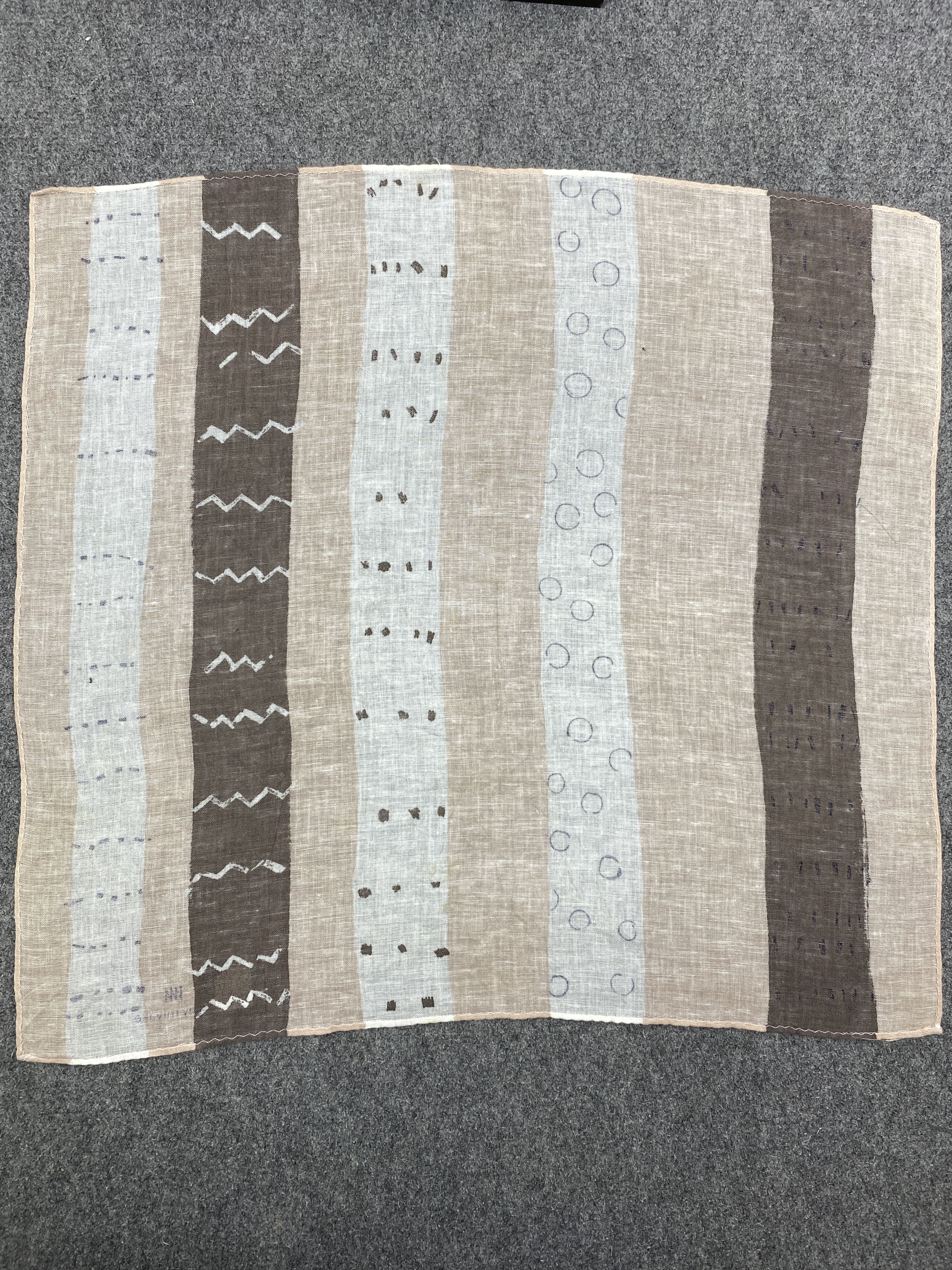 Issey Miyake Issey Miyake Handkerchief / Neckerchief HKC0996 Size ONE SIZE - 6 Thumbnail