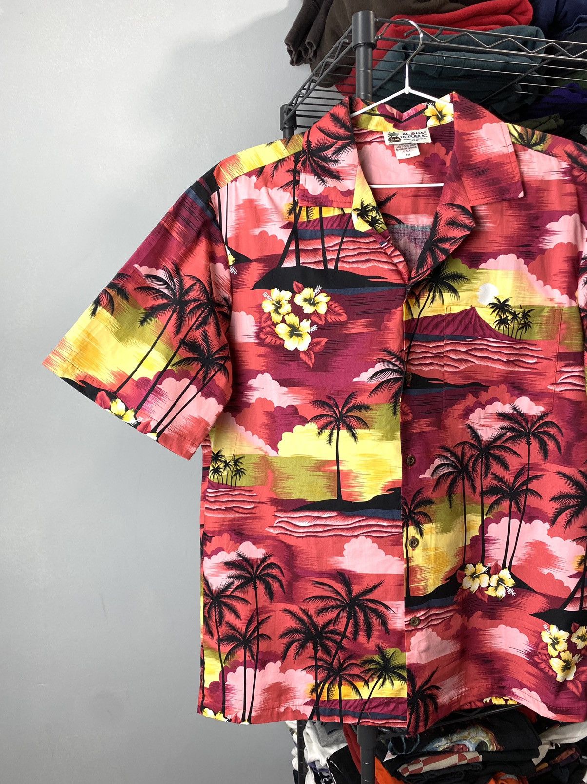 Vintage Rare! Vintage Aloha Republic Made In Hawaii USA Shirt Size US M / EU 48-50 / 2 - 2 Thumbnail