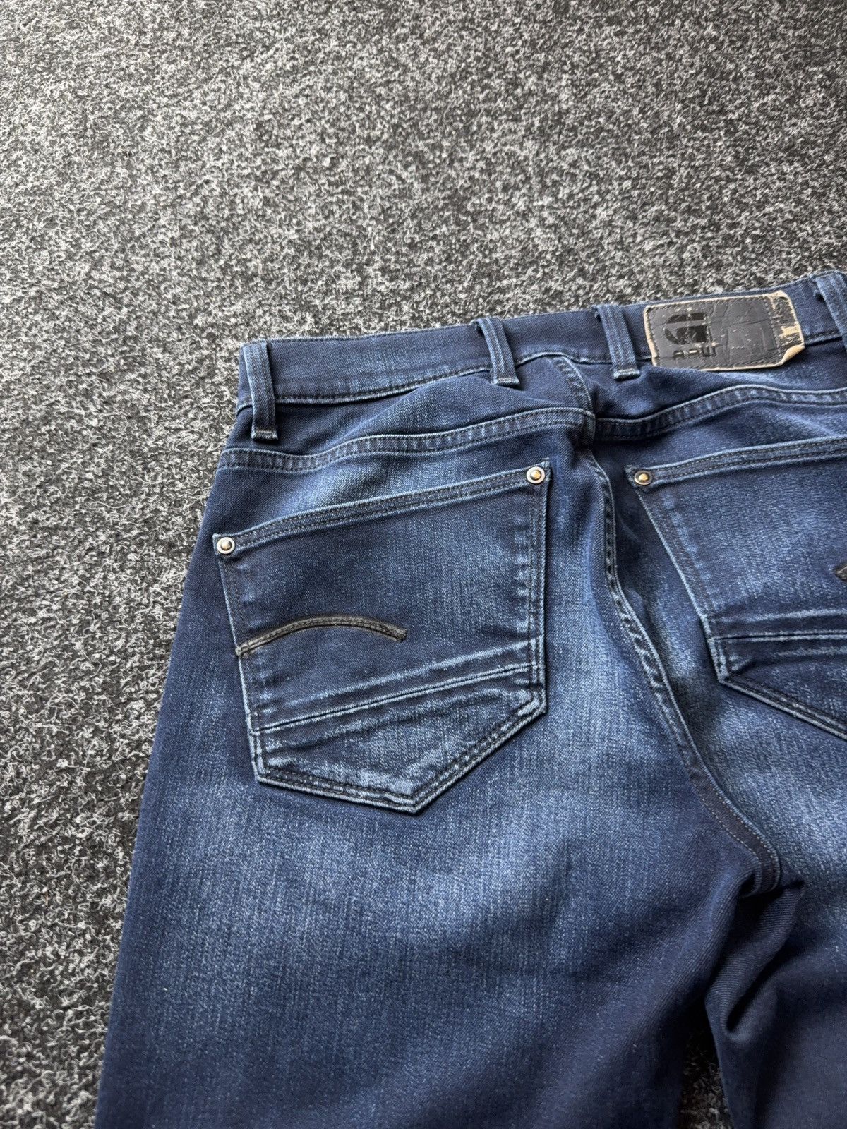 G-Star 00s Y2K G Star Revend Skinny Denim Jeans Dark Wash W28 Size US 28 / EU 44 - 18 Thumbnail