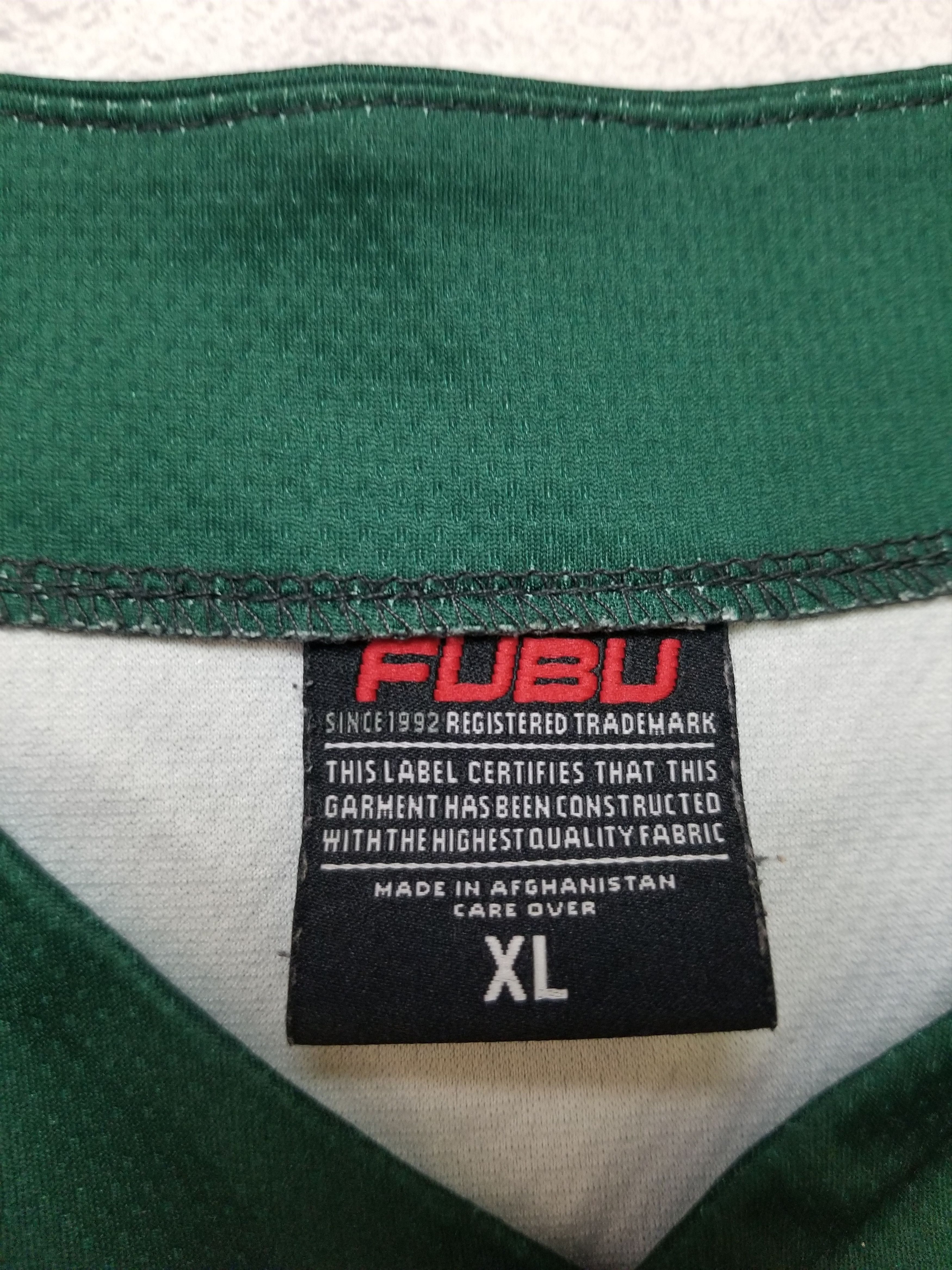 Fubu Vintage 90s FUBU Baseball Jersey Shirt Y2k 2000s Hip Hop Rap Size US XL / EU 56 / 4 - 13 Thumbnail