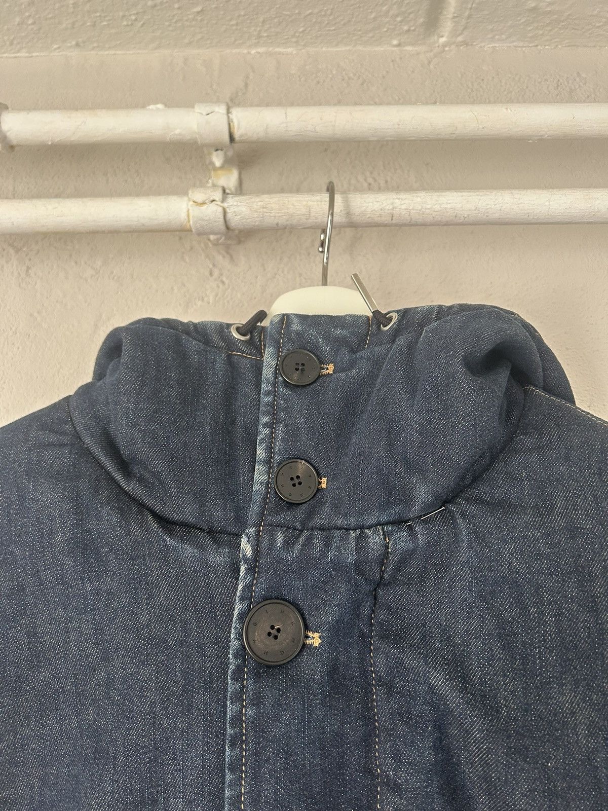 Givenchy Oversized Indigo Denim Puffer Jacket Size US S / EU 44-46 / 1 - 7 Thumbnail