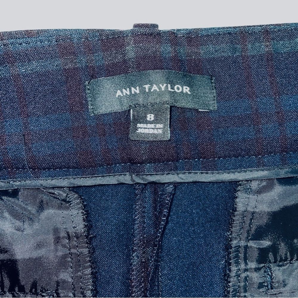 Ann Taylor Ann Taylor Plaid Pants Size 8 Size 30" / US 8 / IT 44 - 7 Thumbnail