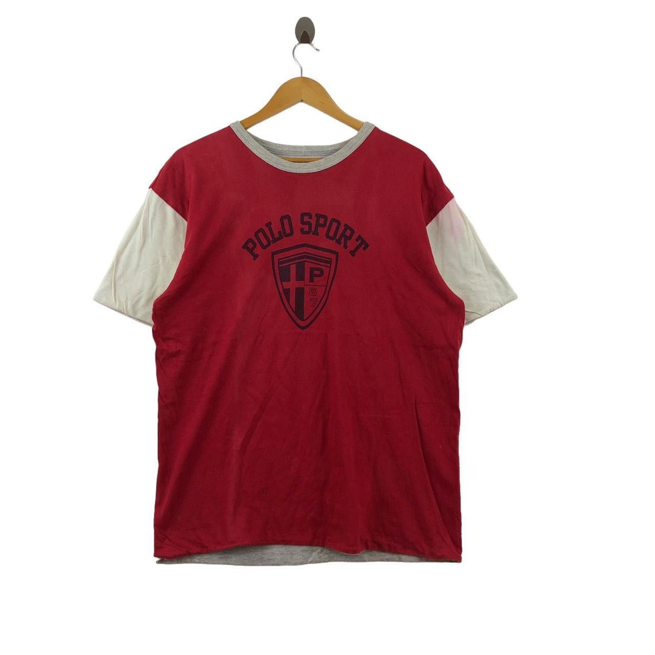 Vintage 90' POLO SPORT RALPH LAUREN 1967 Crest Tee Shirt