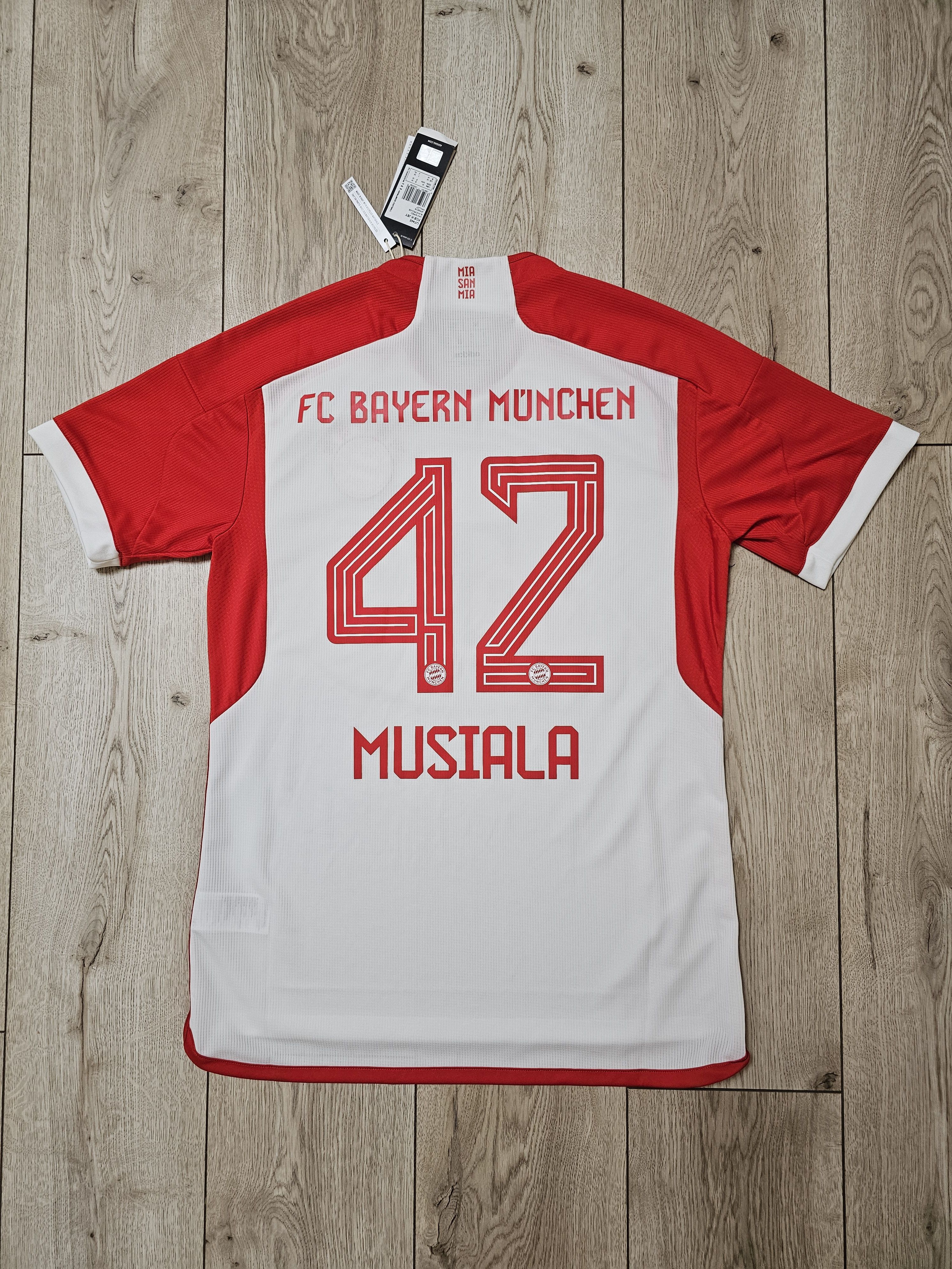 Adidas BAYERN MUNICH 2023 2024 HOME MUSIALA FOOTBALL SOCCER JERSEY Size US M / EU 48-50 / 2 - 1 Thumbnail