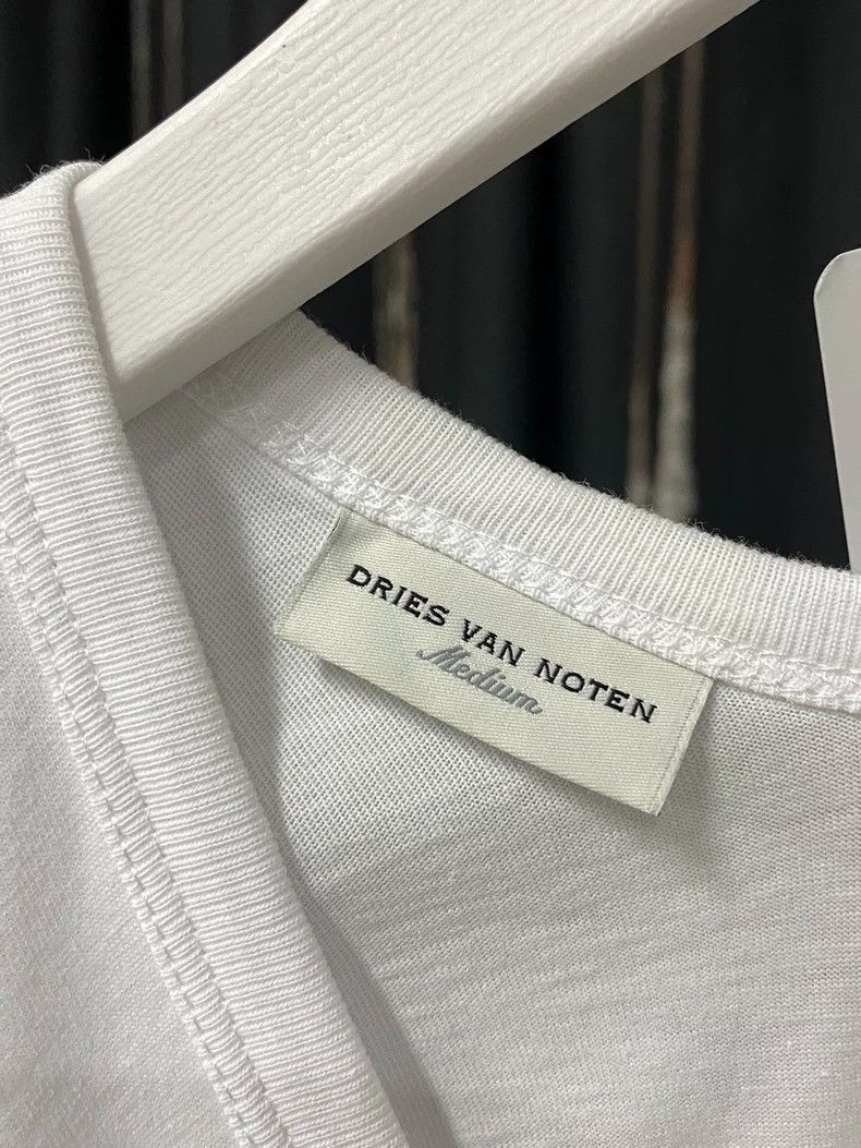 Dries Van Noten DRIES VAN NOTEN White V-neck long sleeves Size M / US 6-8 / IT 42-44 - 5 Thumbnail