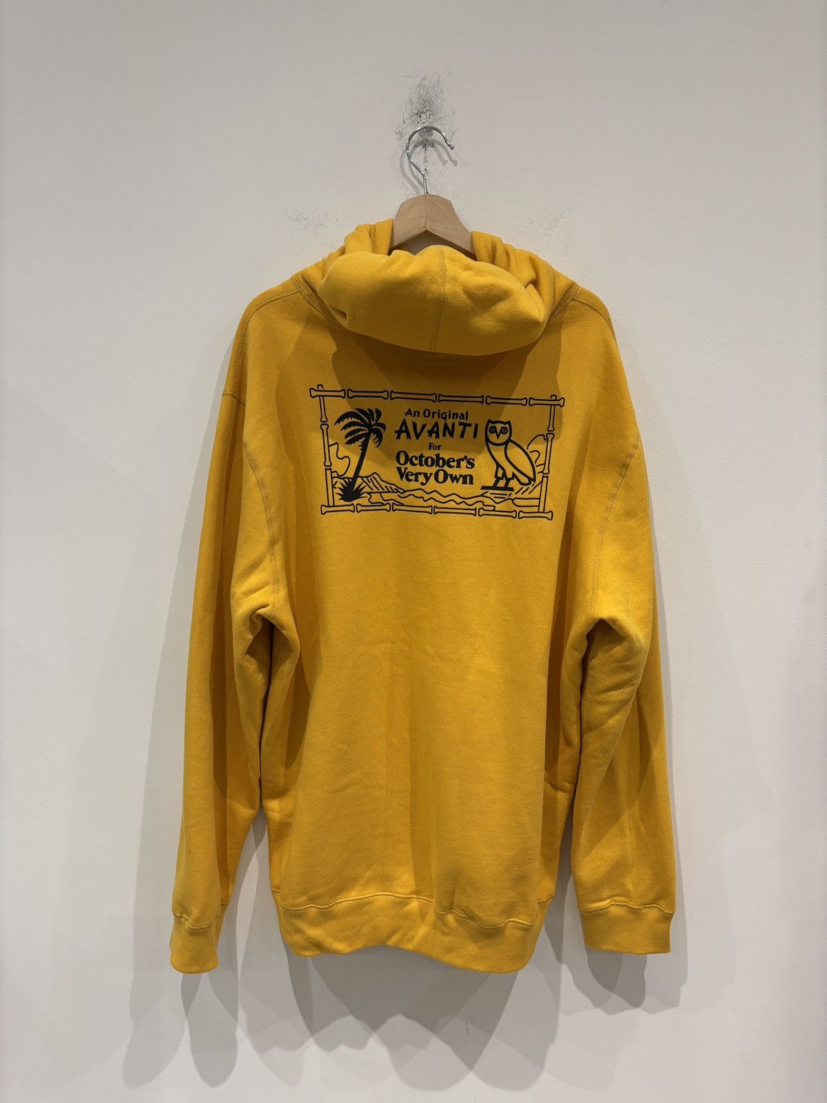 October's Very Own OVO x Avanti Hoodie Yellow Size: XL Size US XL / EU 56 / 4 - 5 Thumbnail