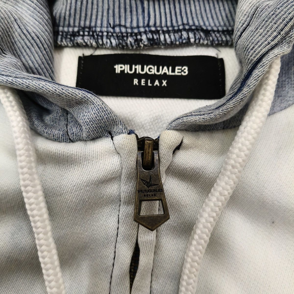 Japanese Brand Japanese 1piu1uguale3 Small Logo Full Zip Hoodie Size US M / EU 48-50 / 2 - 9 Thumbnail