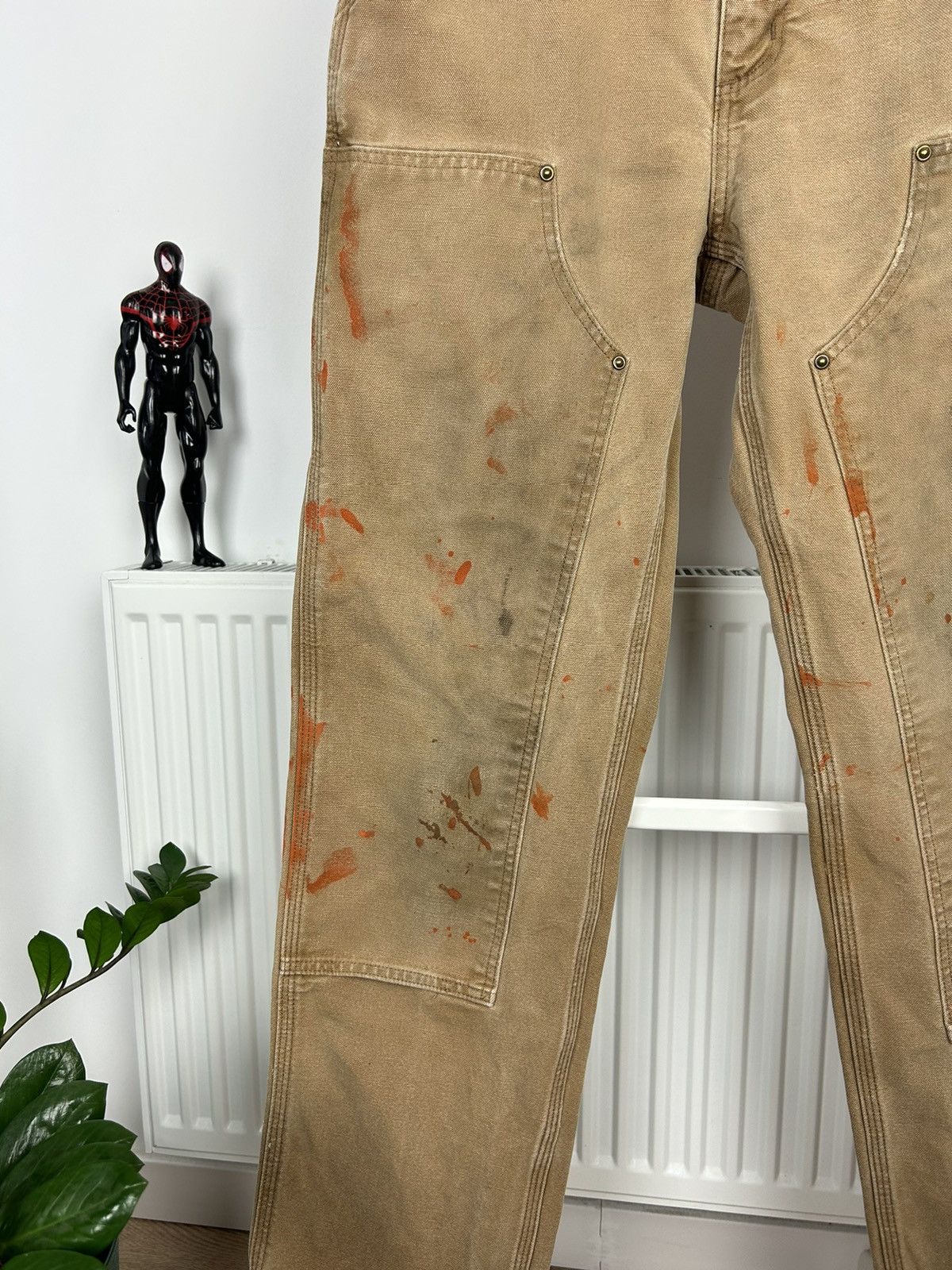 Carhartt × Vintage Crazy sun faded distressed carhartt double knee denim Size US 30 / EU 46 - 3 Thumbnail