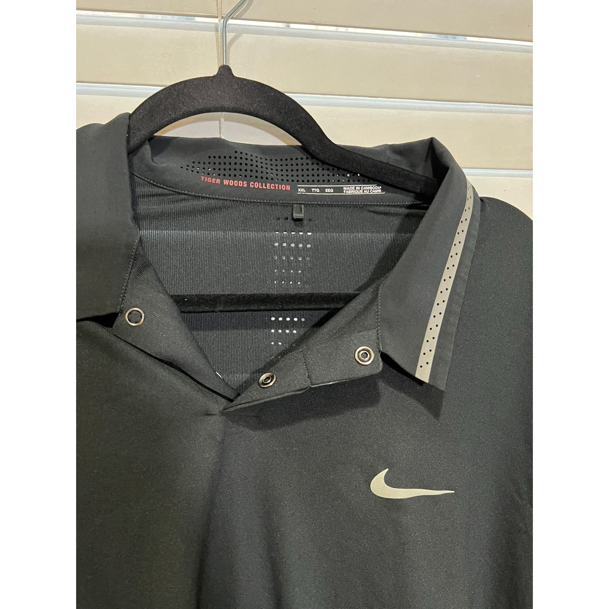 Nike Golf Tiger Woods Polo Shirt Size XXL