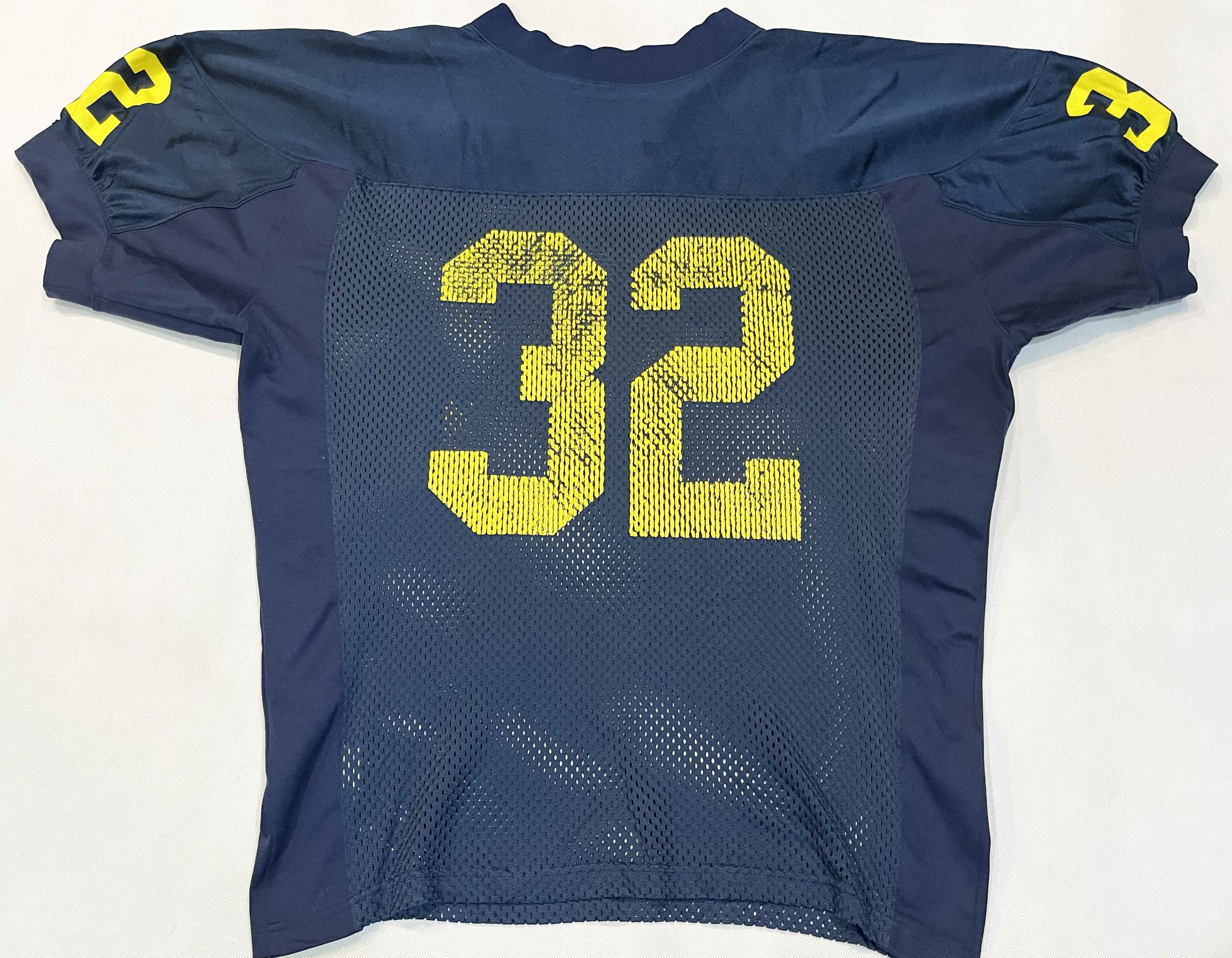 Nike × Vintage Nike Authentic Michigan Wolverines #32 NCAA Football Jersey Size US XL / EU 56 / 4 - 4 Thumbnail