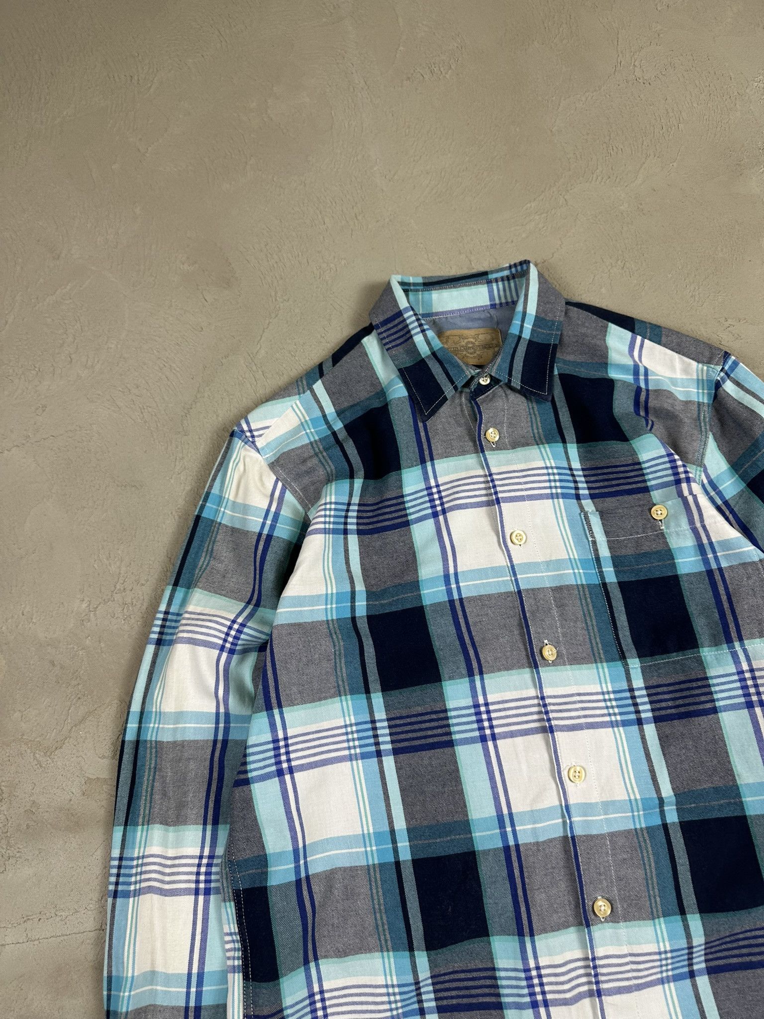 Flannel × Vintage Vintage Flannel Checked Button Up Shirt Size US M / EU 48-50 / 2 - 6 Thumbnail