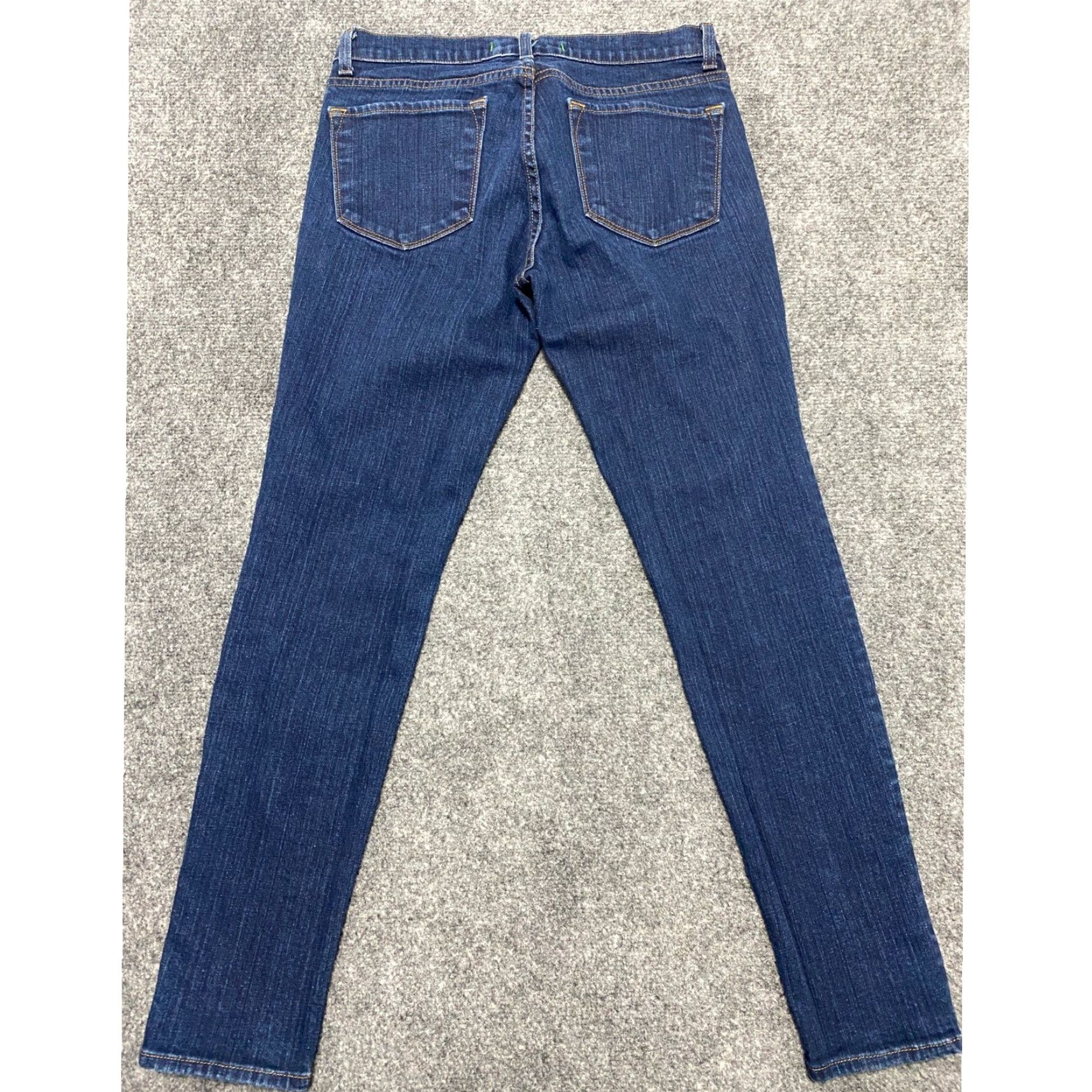 J Brand VINTAGE J Brand Jeans Aruba Womens 29 Dark Wash Skinny Leg Denim Cotton Spandex Zip Button 5-Pocket Womens Jeans 28 Inseam United States Made in USA Size 29" - 5 Thumbnail