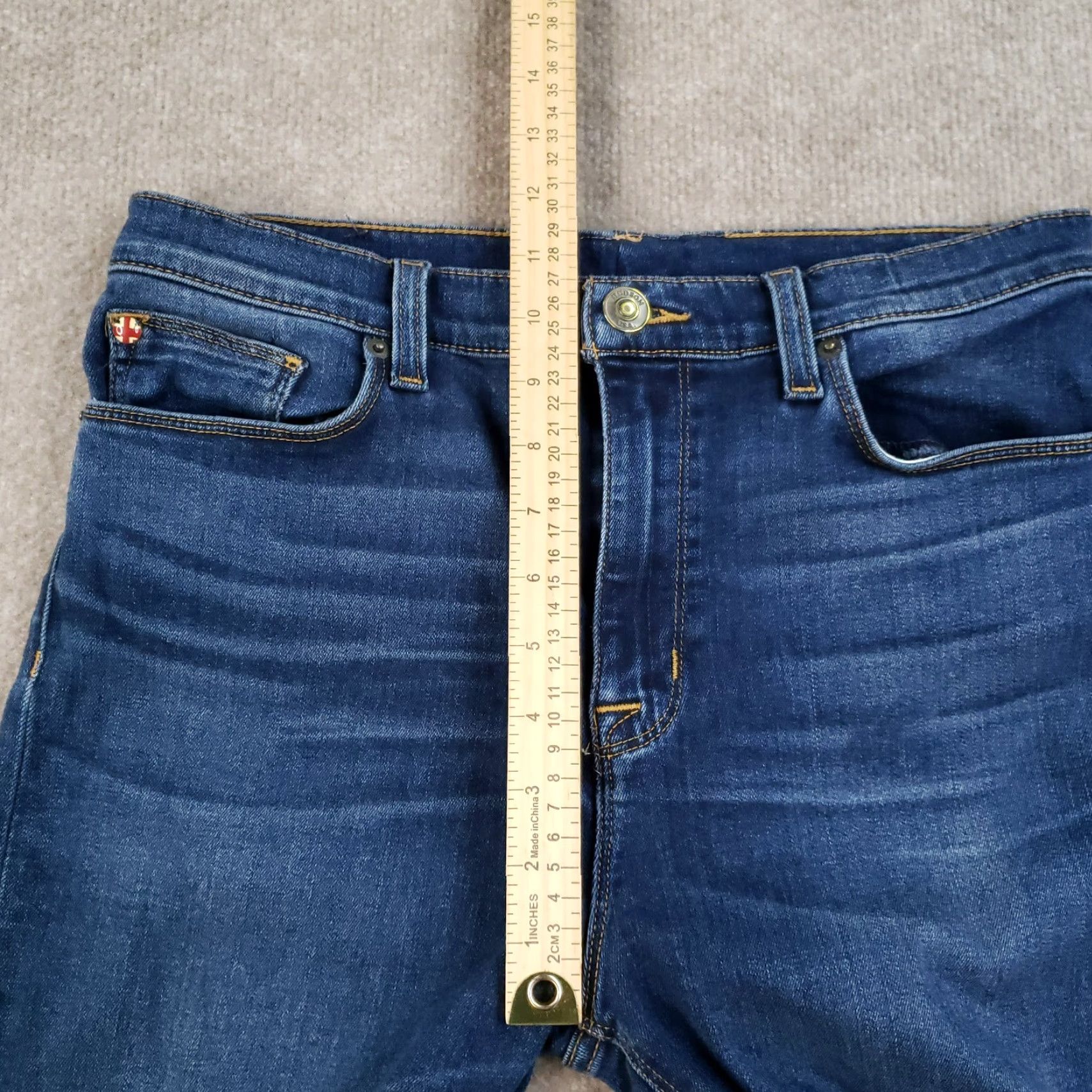 Hudson Hudson Jeans Womens Jeans 30x28 Blue Denim Skinny Stretch High Rise Size 30" / US 8 / IT 44 - 7 Thumbnail