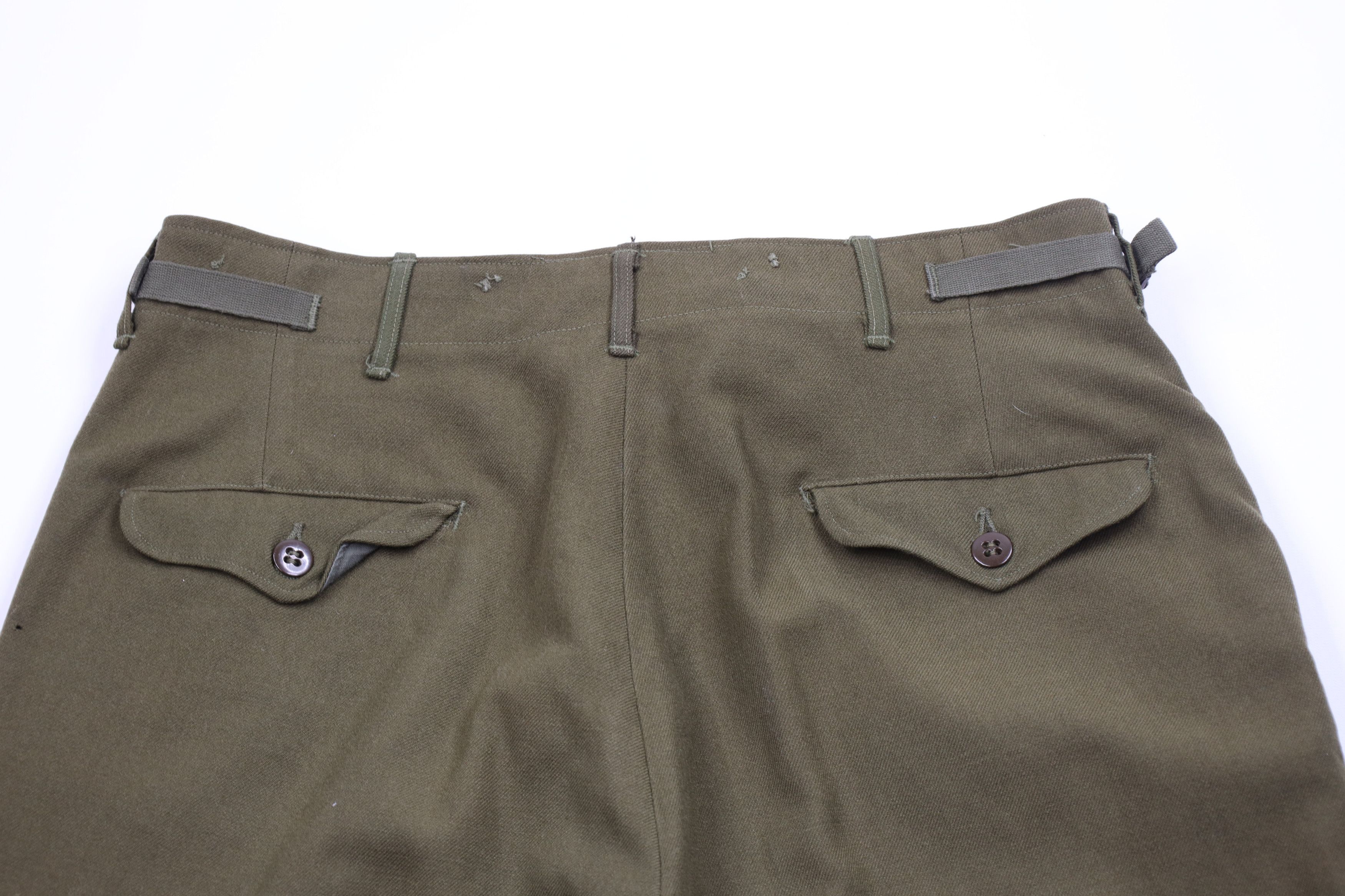 Vintage Vintage 50s Korean War Wool M1951 Field Trousers Pants USA Size US 34 / EU 50 - 12 Thumbnail