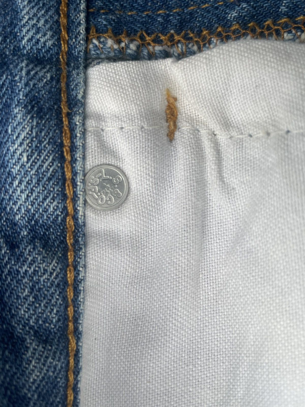 Levi's × Vintage Vintage 1989 Levis 501 XX Distresed Size US 31 - 21 Thumbnail