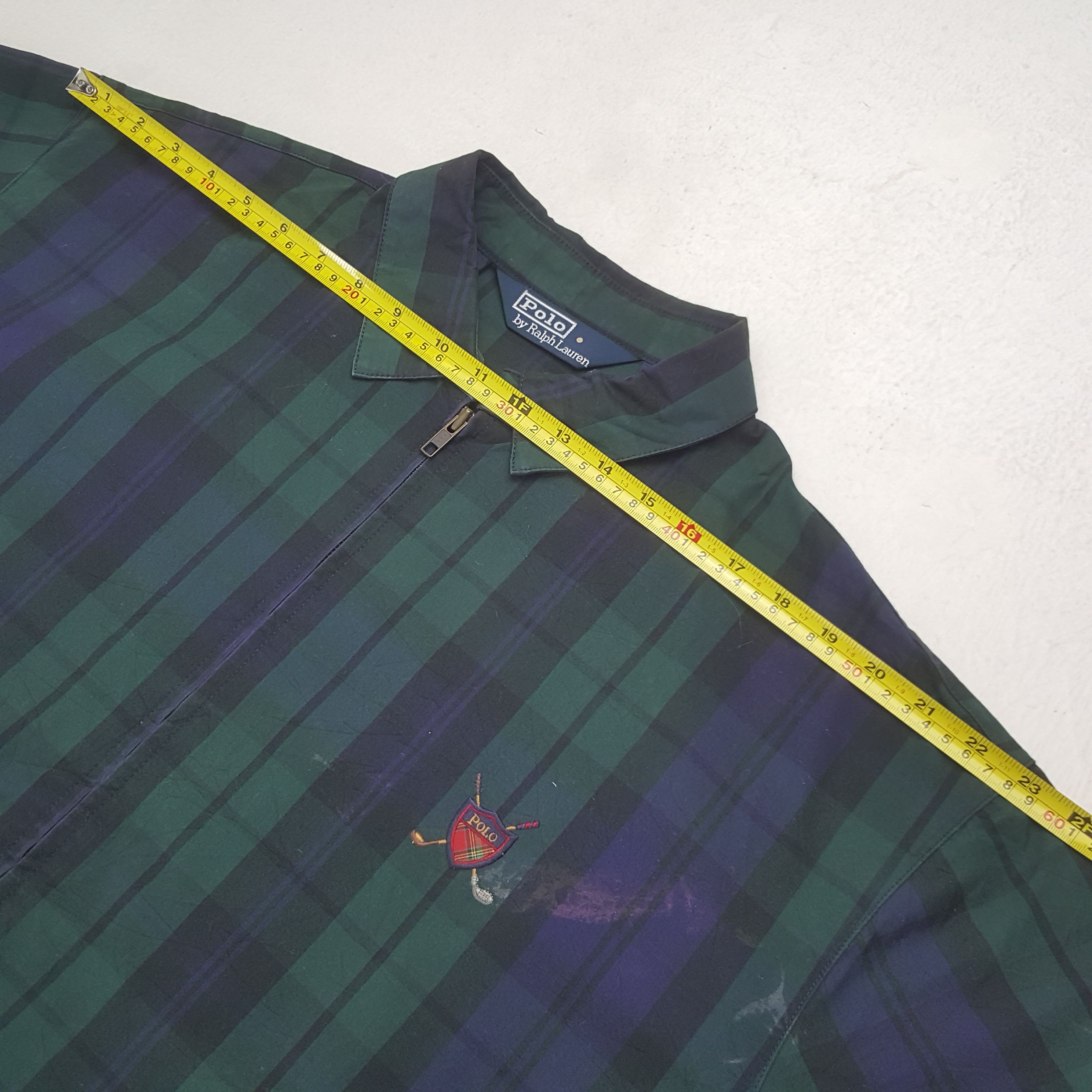 Polo Ralph Lauren Vintage Polo by Ralph Lauren Black Watch Zipper Jacket Size US L / EU 52-54 / 3 - 5 Thumbnail