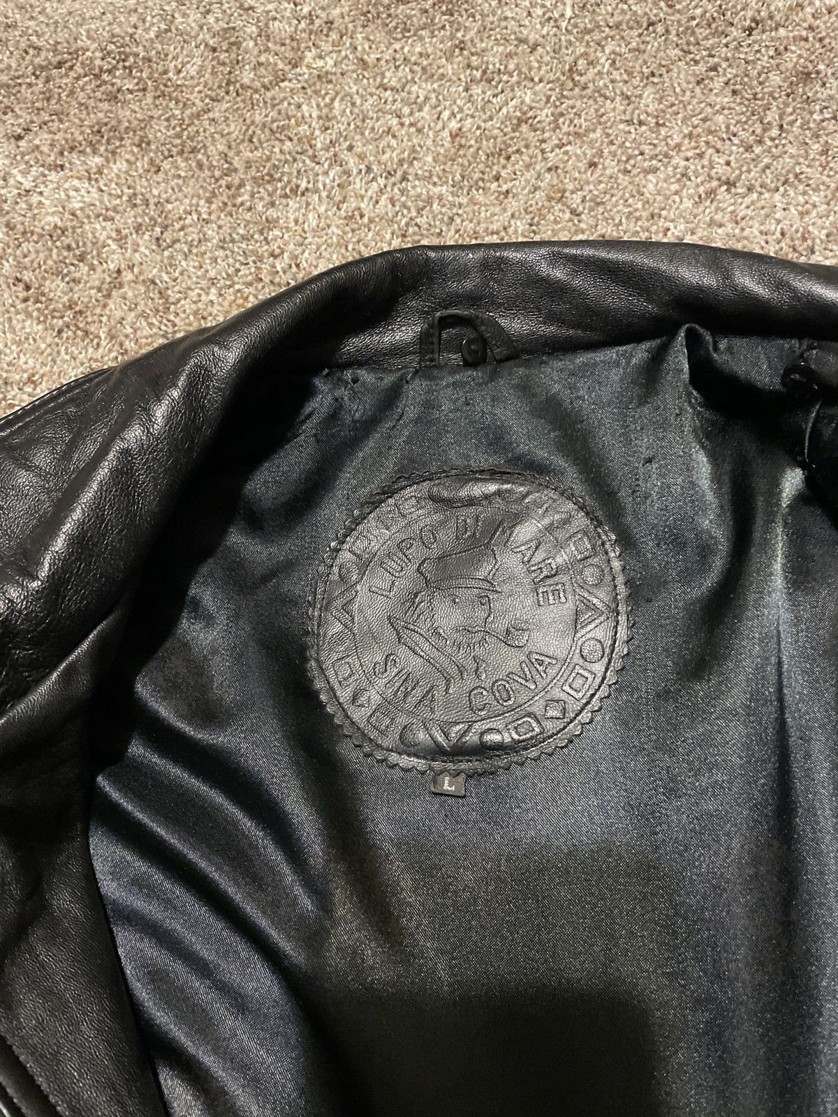 Vintage vintage leather jacket Size US L / EU 52-54 / 3 - 6 Thumbnail