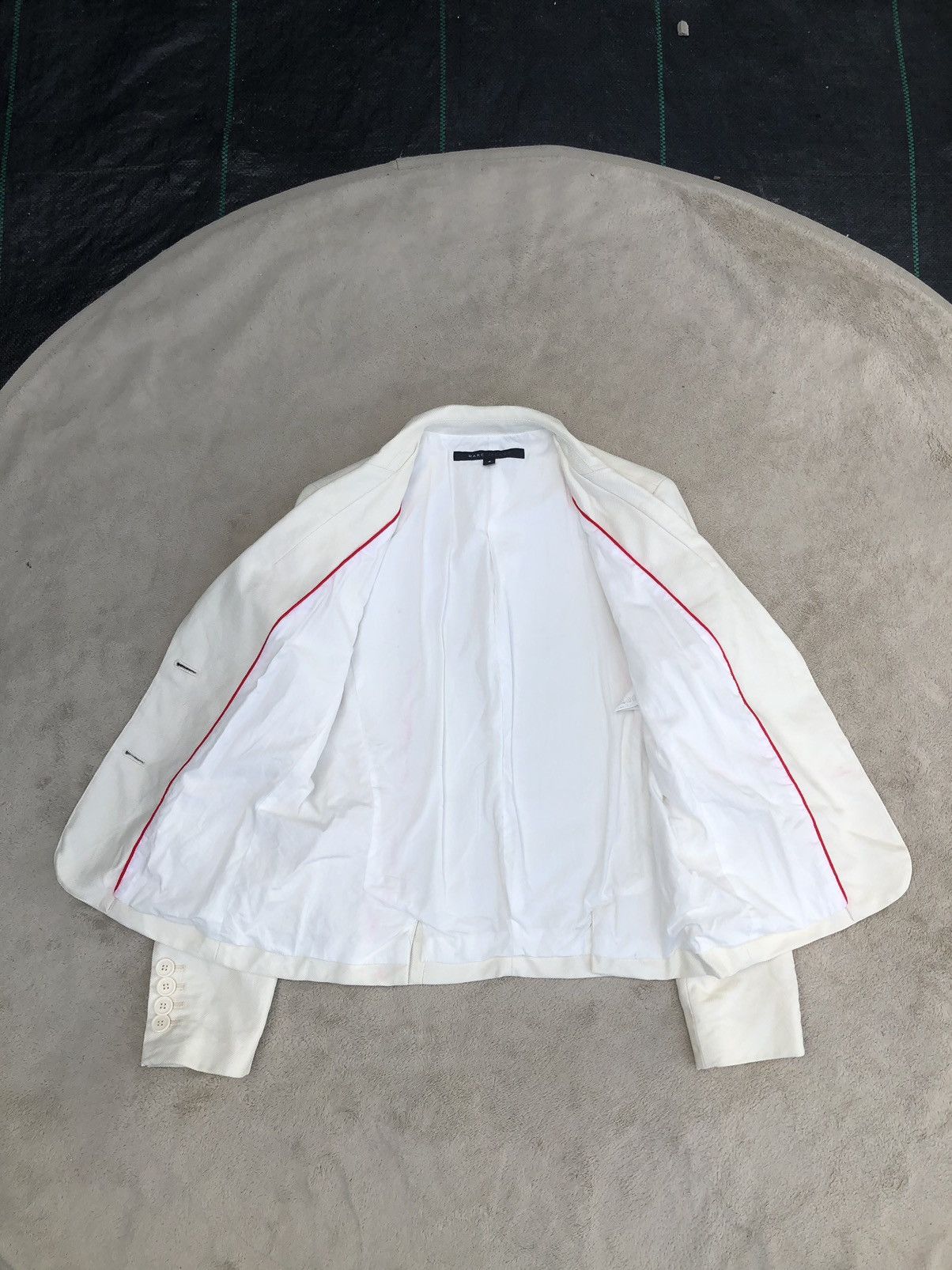Marc Jacobs × Vintage Vintage Marc Jacobs Denim Material Blazer Size US XS / EU 42 / 0 - 12 Thumbnail