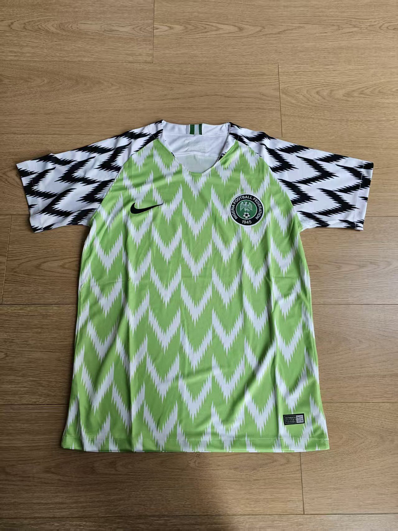 2018 World Cup Nigeria Soccer Jersey