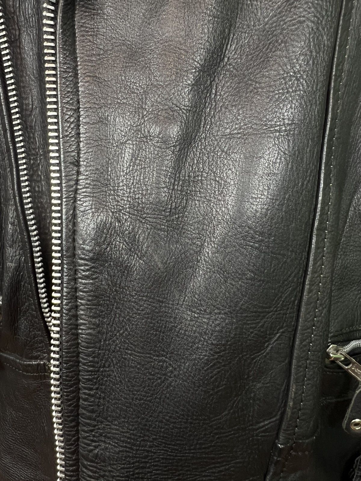 Leather jacket vintage rare cowboy USA hype streetwear