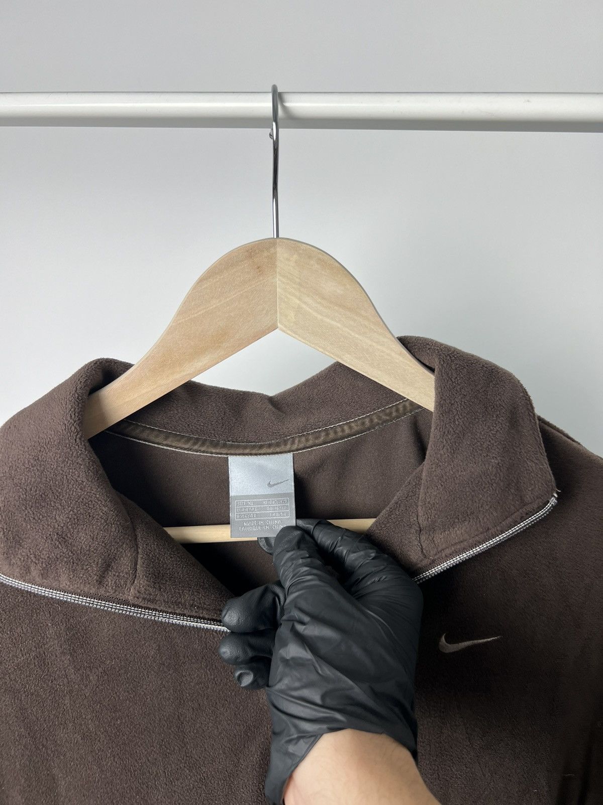 Nike Nike Vintage Fleece Brown 🤎 Mini Logo Size XL / US 12-14 / IT 48-50 - 10 Thumbnail