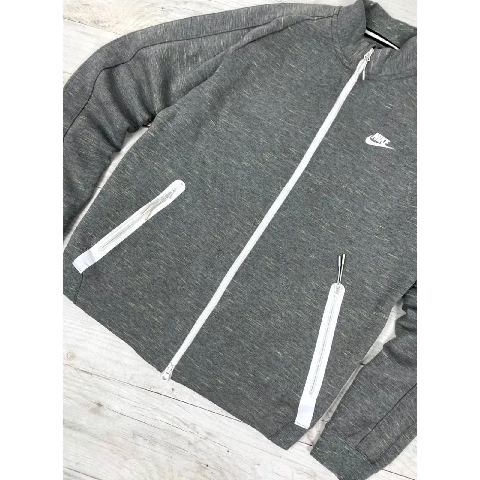 Nike Nike Tech Fleece Track Jacket Grey Swoosh Men Adult Medium Gray Size US M / EU 48-50 / 2 - 4 Thumbnail