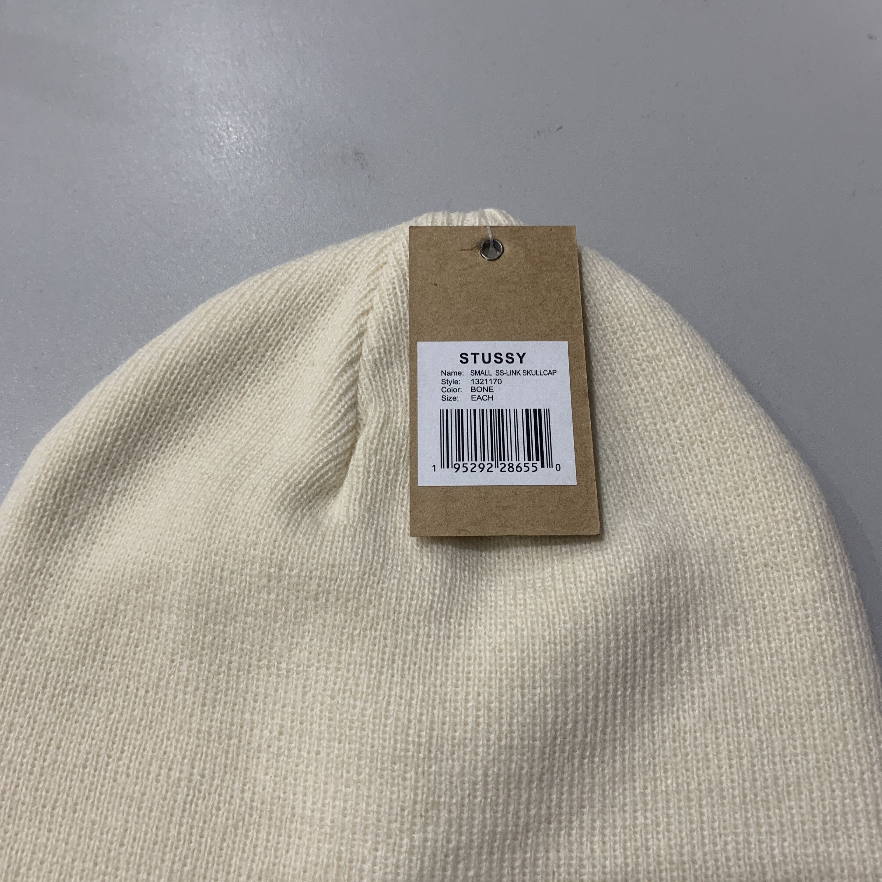 Other Stussy Small SS link Skullcap - Bone Size ONE SIZE - 3 Thumbnail