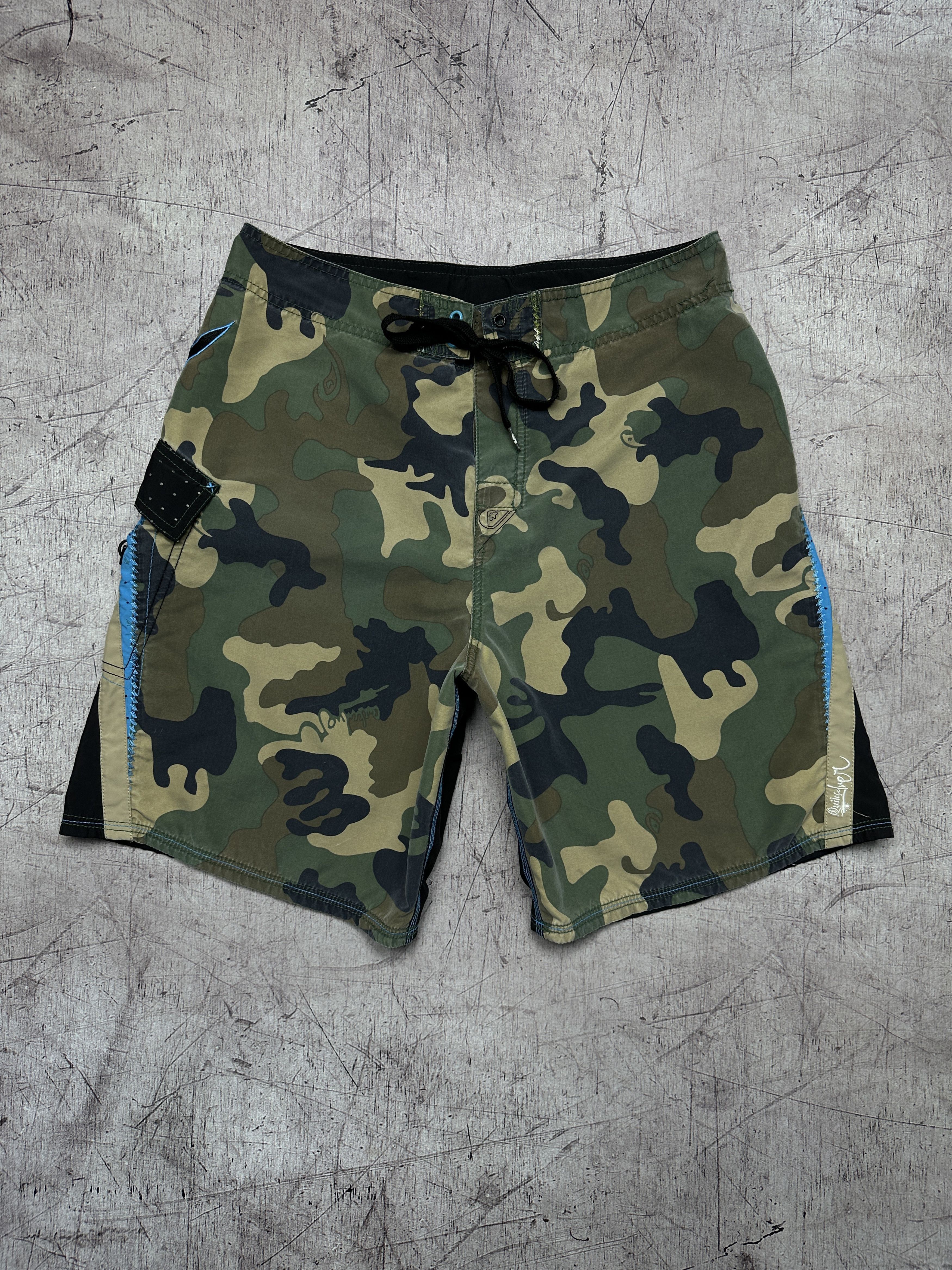 Quiksilver Quiksilver Vintage Mens Surf Style Shorts Size US 32 / EU 48 - 3 Thumbnail