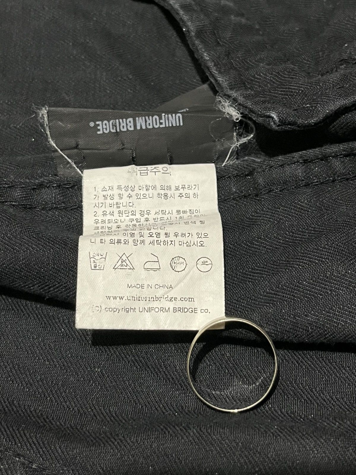 Uniform Bridge Uniform Bridge Black Washed Size US XL / EU 56 / 4 - 9 Thumbnail