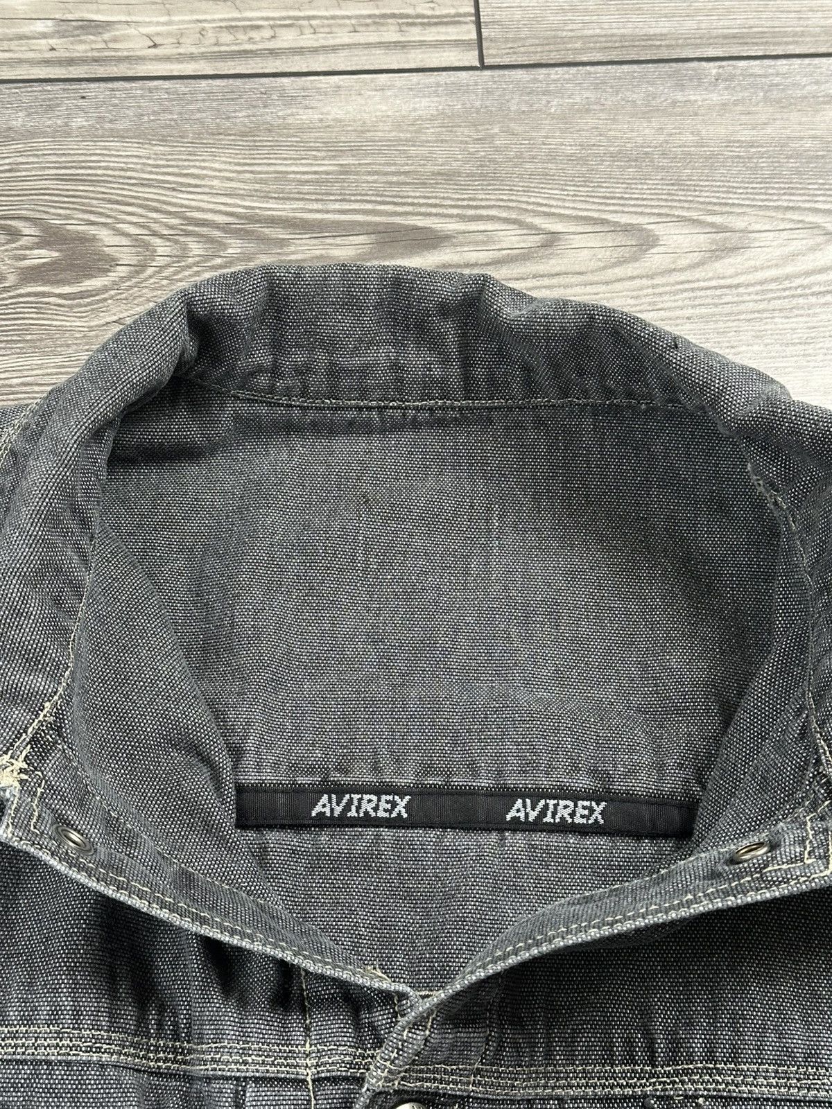 Avirex × Vintage Vintage Avirex Denim Jacket Size US XXL / EU 58 / 5 - 5 Thumbnail