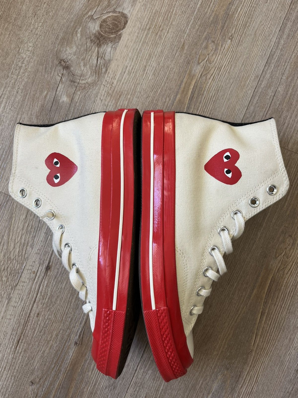 Comme des Garcons PLAY × Converse Converse x CDG Size US 9 / EU 42 - 2 Thumbnail