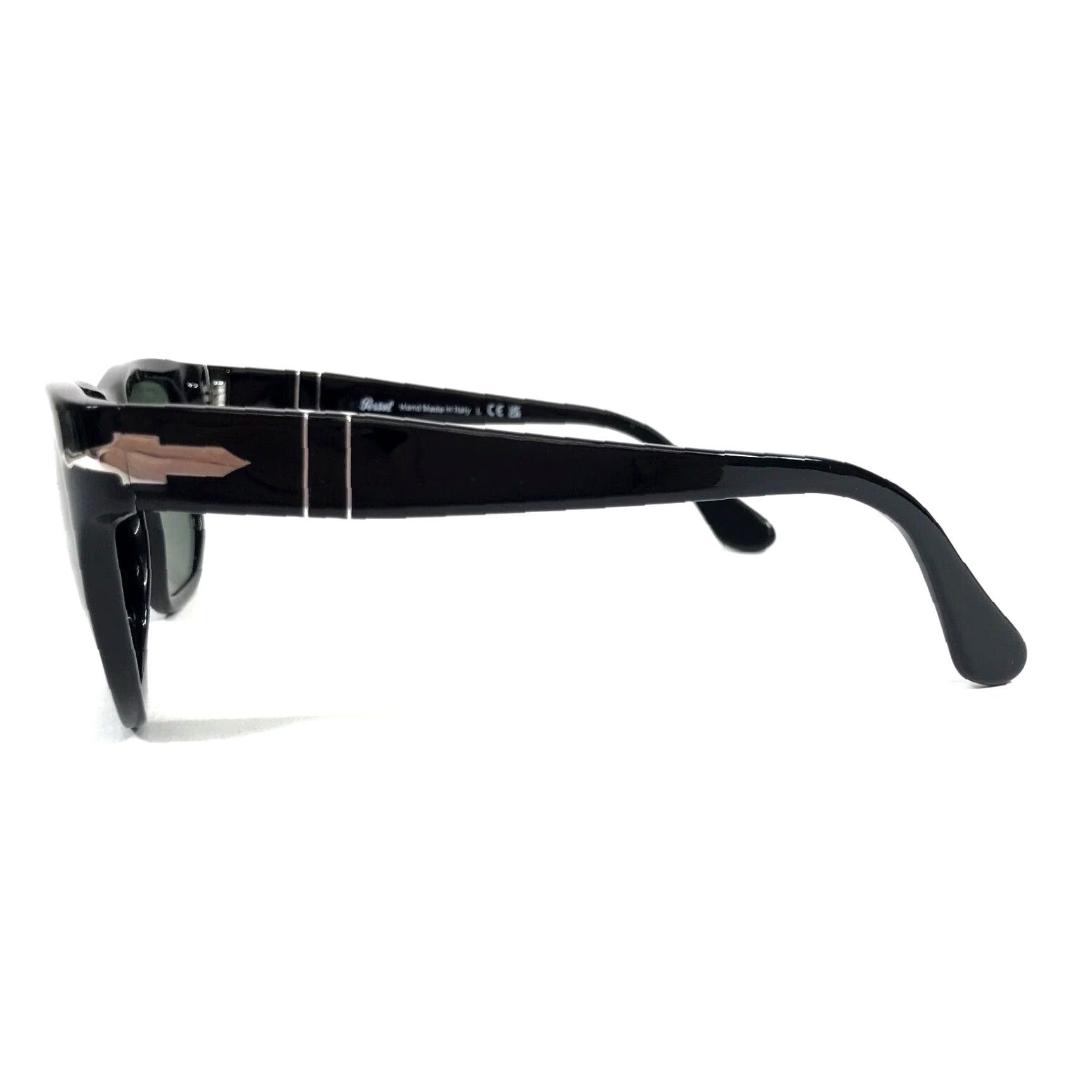 Persol Shiny Black Square Shaped FramesEyewear Model 3306-S 95/31 Size ONE SIZE - 7 Thumbnail