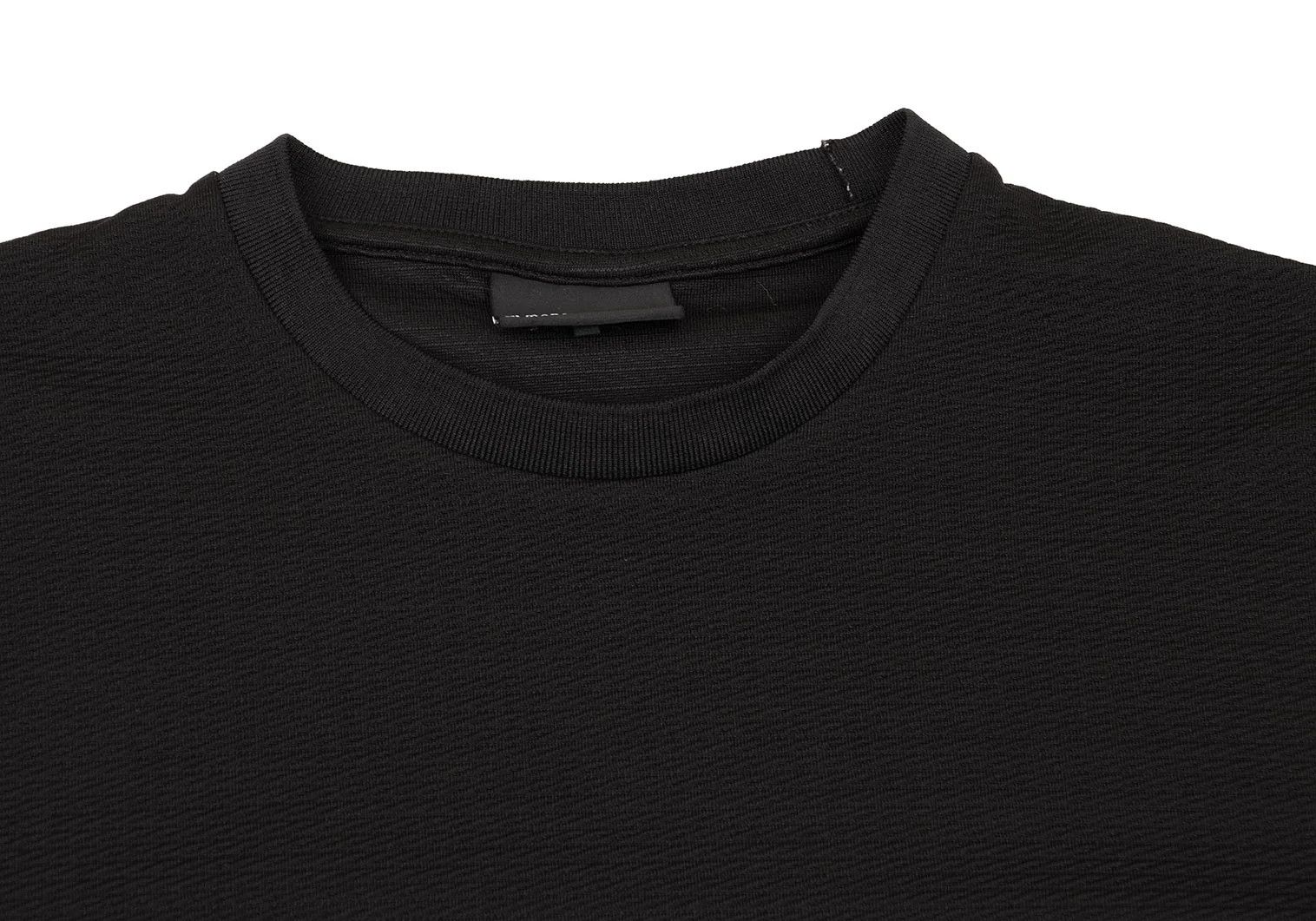 Emporio Armani Design Woven T-shirt in Black Size L Size US L / EU 52-54 / 3 - 2 Thumbnail