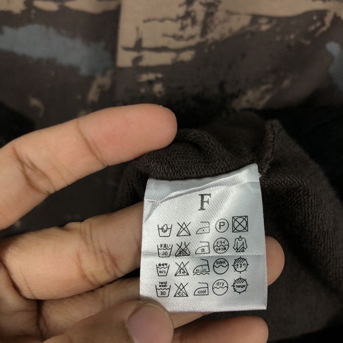 Japanese Brand 📌Streetwear Sweatshirt Keunsagi Camouflage Big Logo Design Size US M / EU 48-50 / 2 - 17 Thumbnail