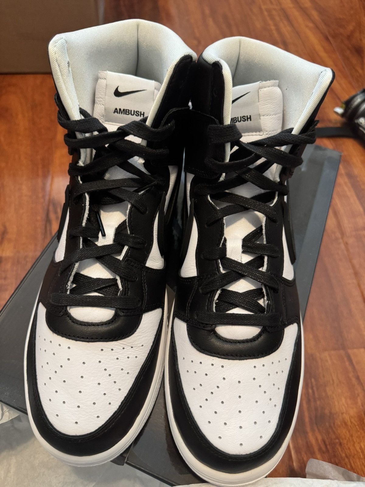 Ambush Design × Nike EXCLUSIVE AMBUSH DUNK HI PANDAS Size US 11.5 / EU 44-45 - 2 Thumbnail