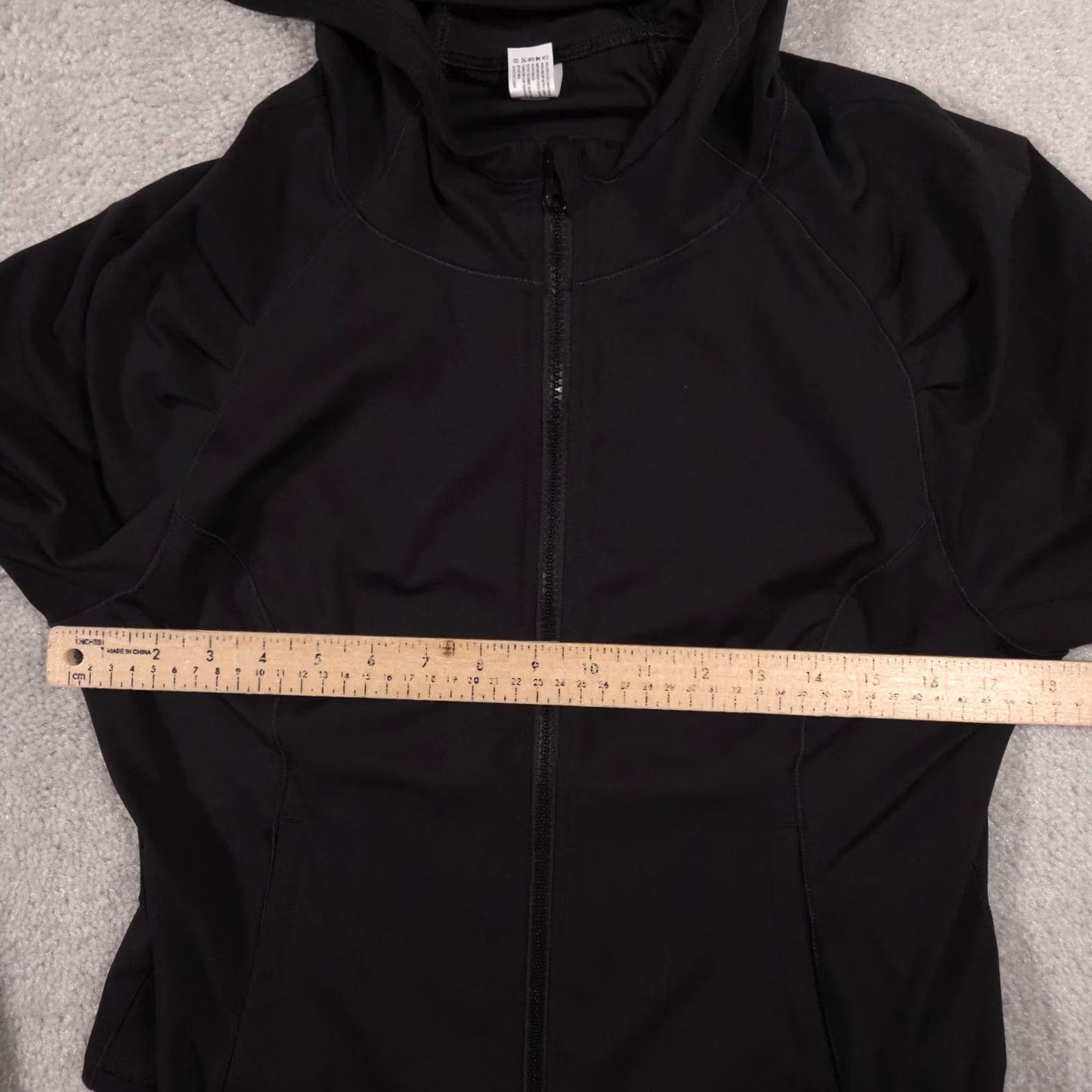 Vintage Yogalicious Lux Crop Jacket XL Womens Black - Athletic Wear Size XL / US 12-14 / IT 48-50 - 7 Thumbnail