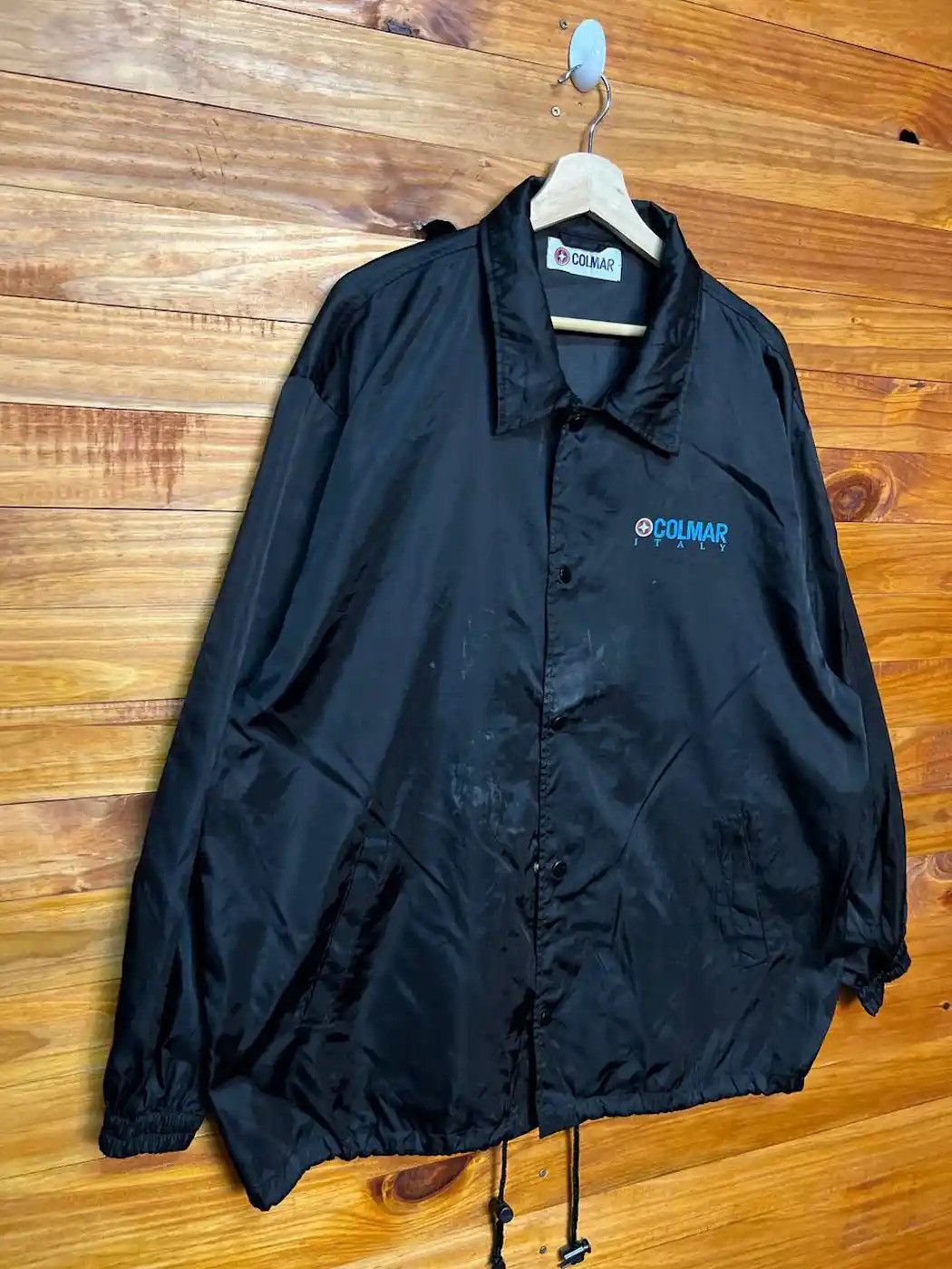 Colmar Vintage Colmar Italy Army Nylon Coach Jacket Size US L / EU 52-54 / 3 - 4 Thumbnail