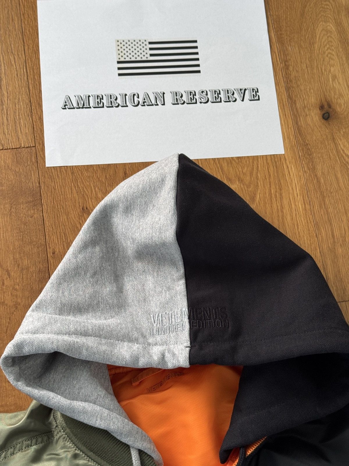 Alpha Industries × Vetements VETEMENTS ALPHA INDUSTRIES SPLIT BOMBER Size US L / EU 52-54 / 3 - 3 Thumbnail