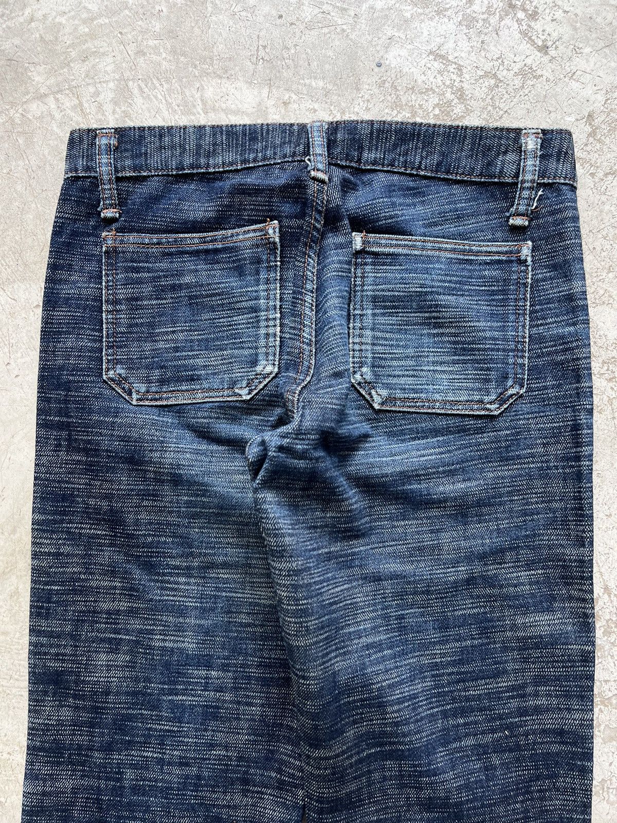 Japanese Brand Vintage Ever Blue Flared Jeans Like Hysteric Jeans Size US 29 - 13 Thumbnail