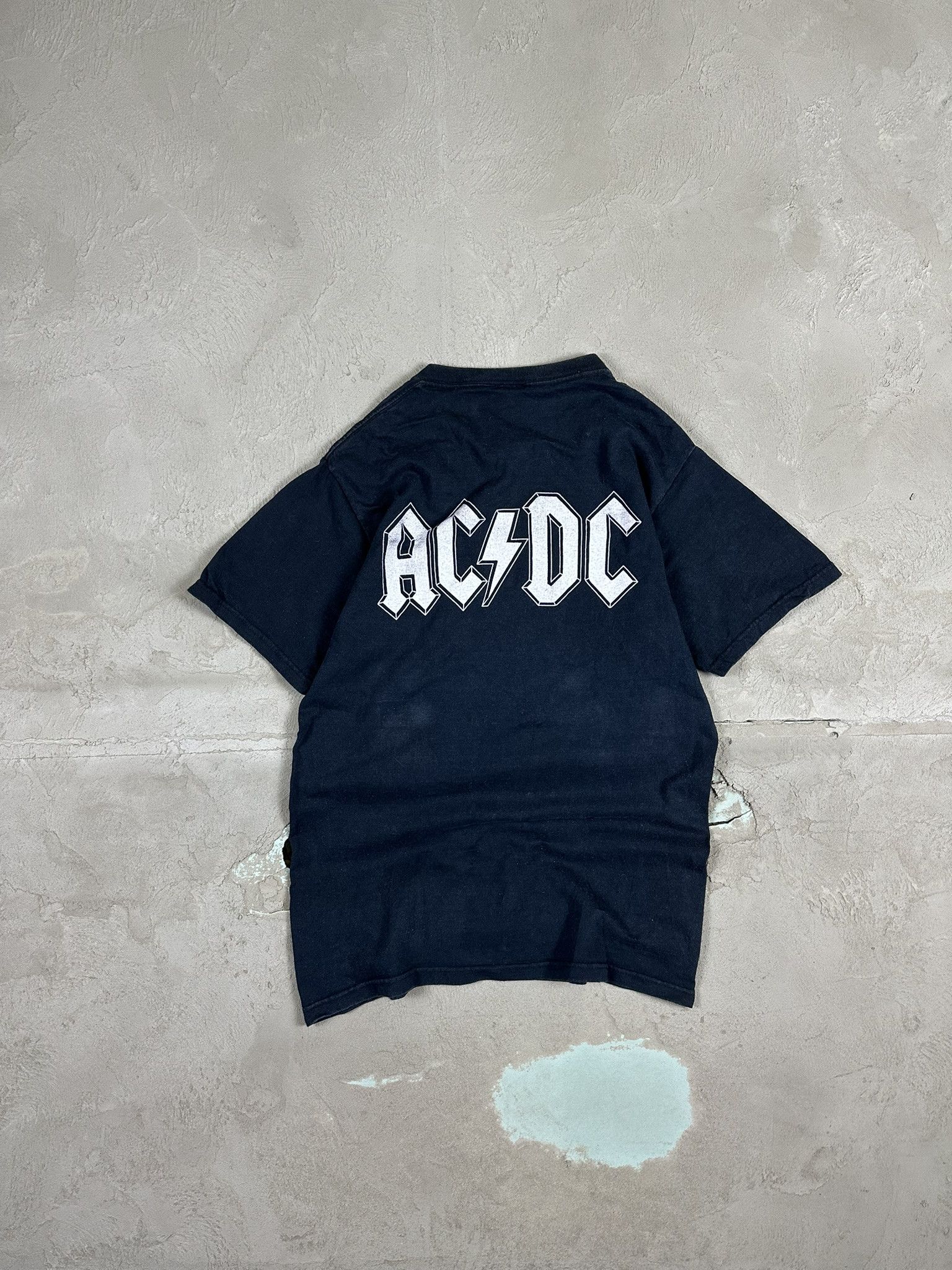 Band Tees 2000s ACDC Rip Tribute Tour Rock Band Promo T-shirt Size US S / EU 44-46 / 1 - 2 Thumbnail