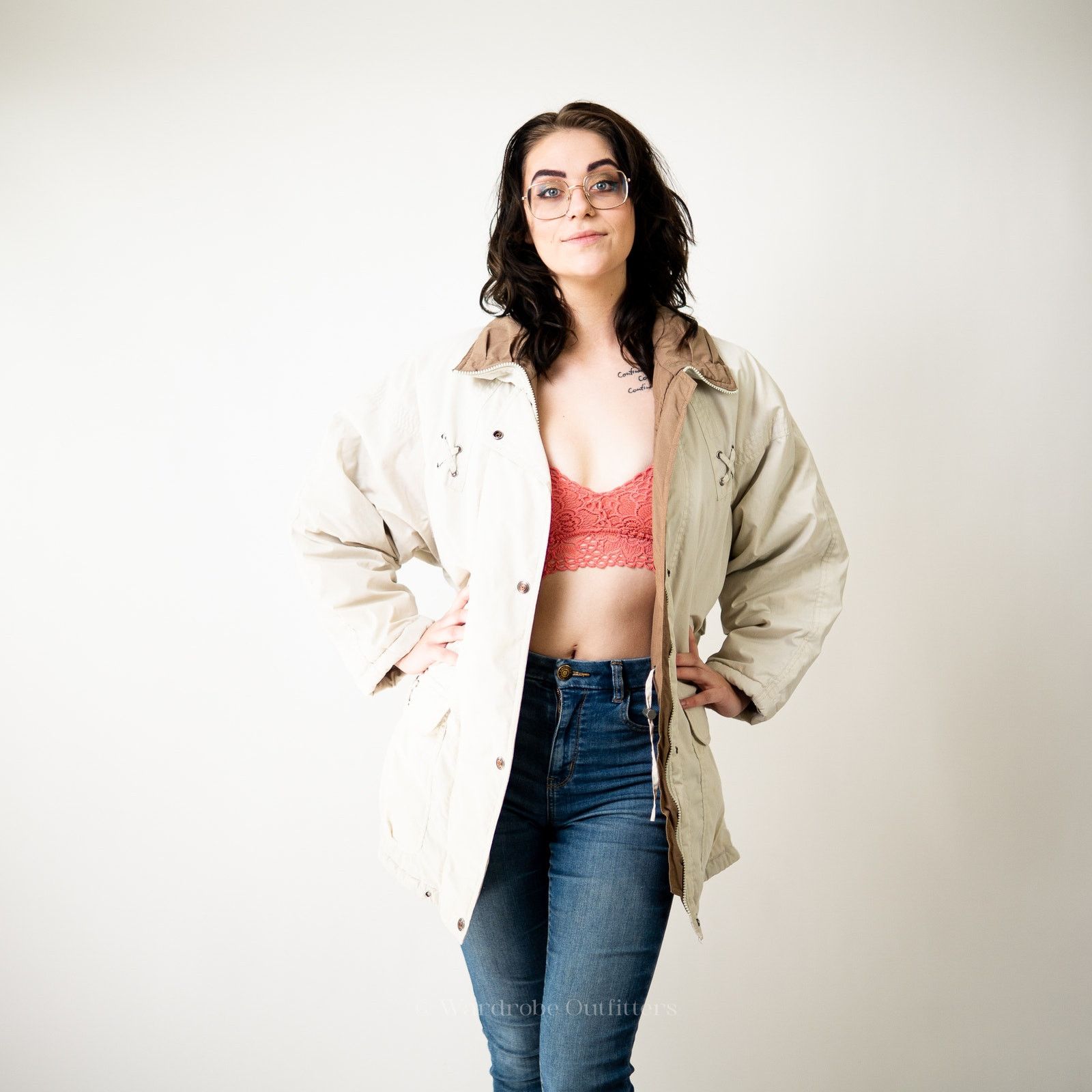 Vintage Vintage 90s IZZY White Puffer Ski Jacket - M Size M / US 6-8 / IT 42-44 - 4 Thumbnail