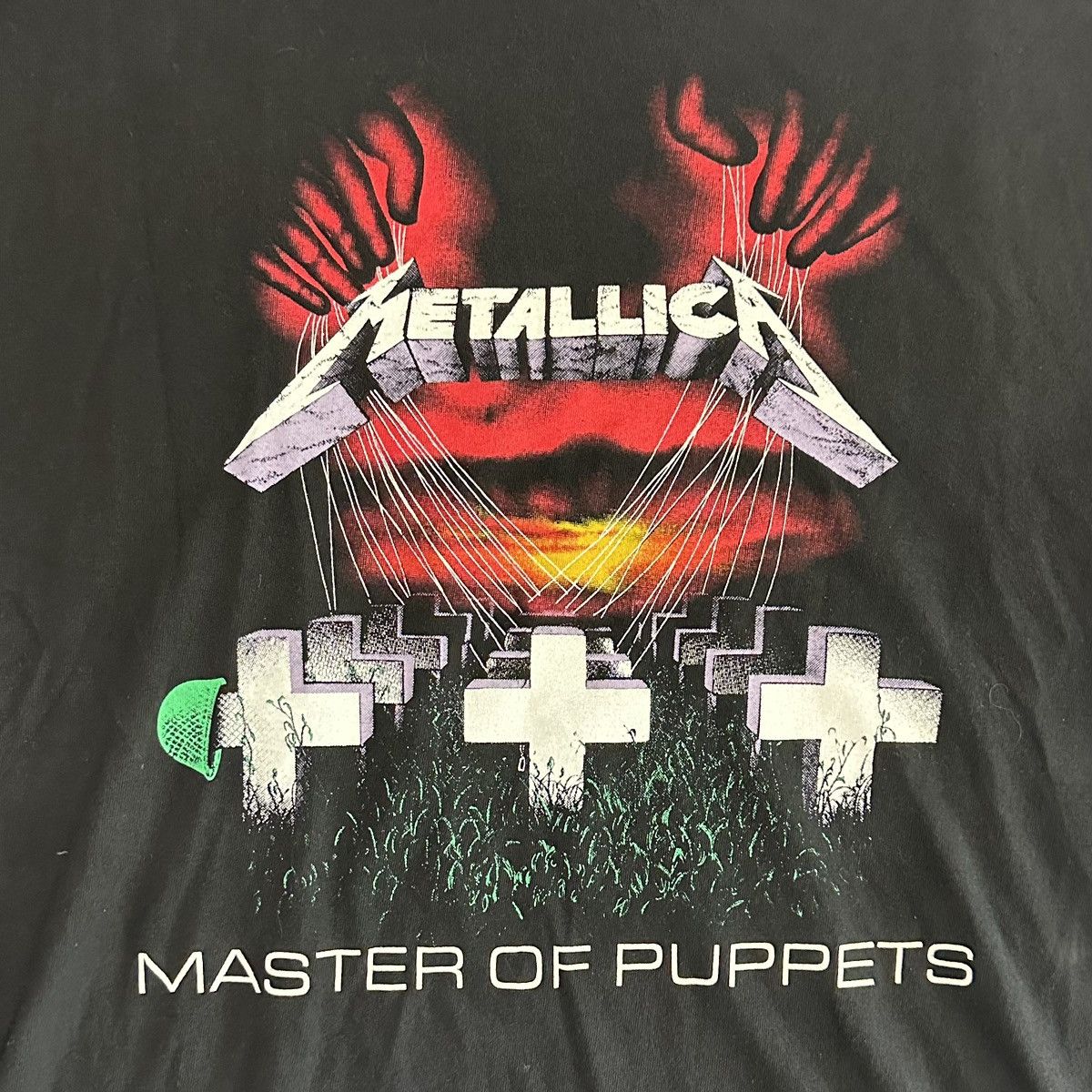 Vintage Metallica ‘Master of Puppets’ Bootleg Album Tee Size US L / EU 52-54 / 3 - 2 Thumbnail