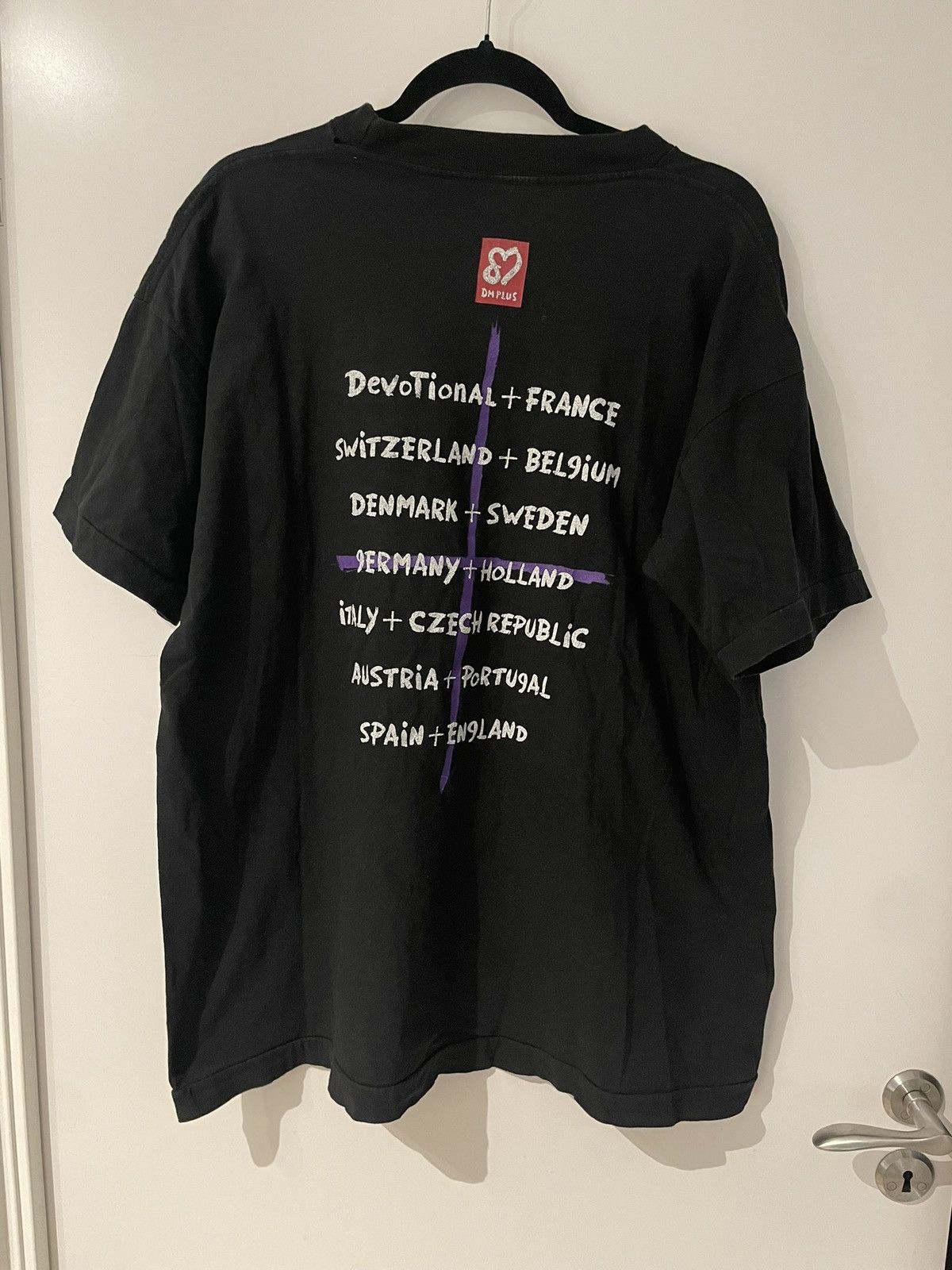 Band Tees Depeche Mode 1993 Tour shirt single stitch rare shirt Size US XL / EU 56 / 4 - 3 Thumbnail