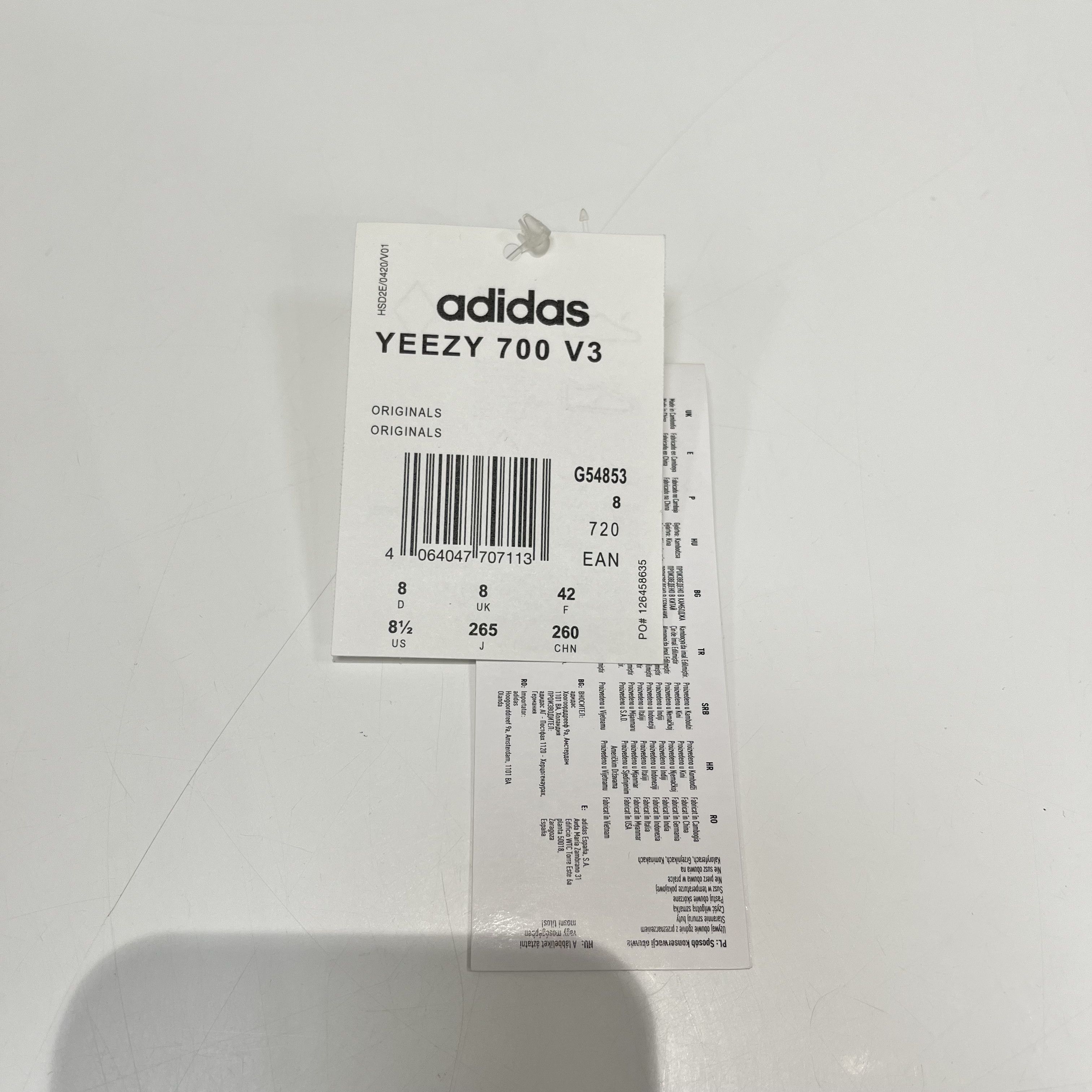 Adidas Adidas Yeezy 700 V3 Safflower Size US 8.5 / EU 41-42 - 14 Thumbnail